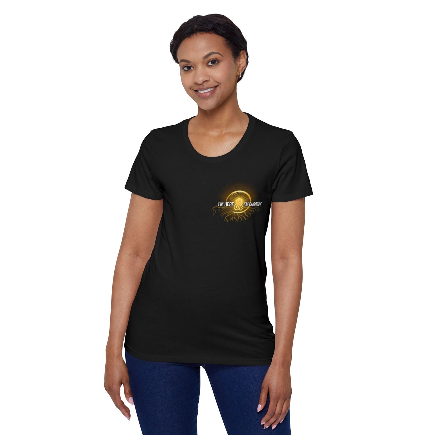 Women's Organic Tee - Embody Thy Light & Feminine Power Inspirational Shirt