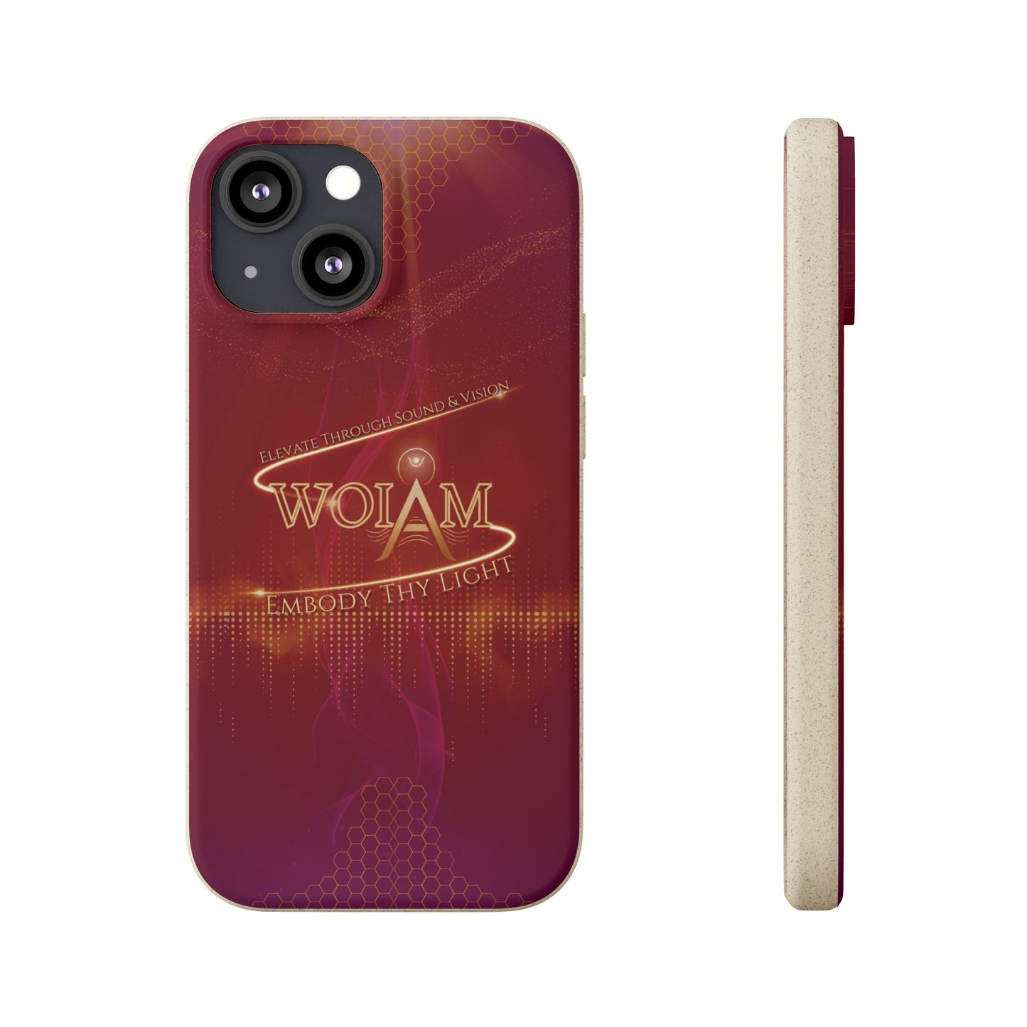 Phone Case - Eco-Friendly Biodegradable 'Embody Thy Light' Design
