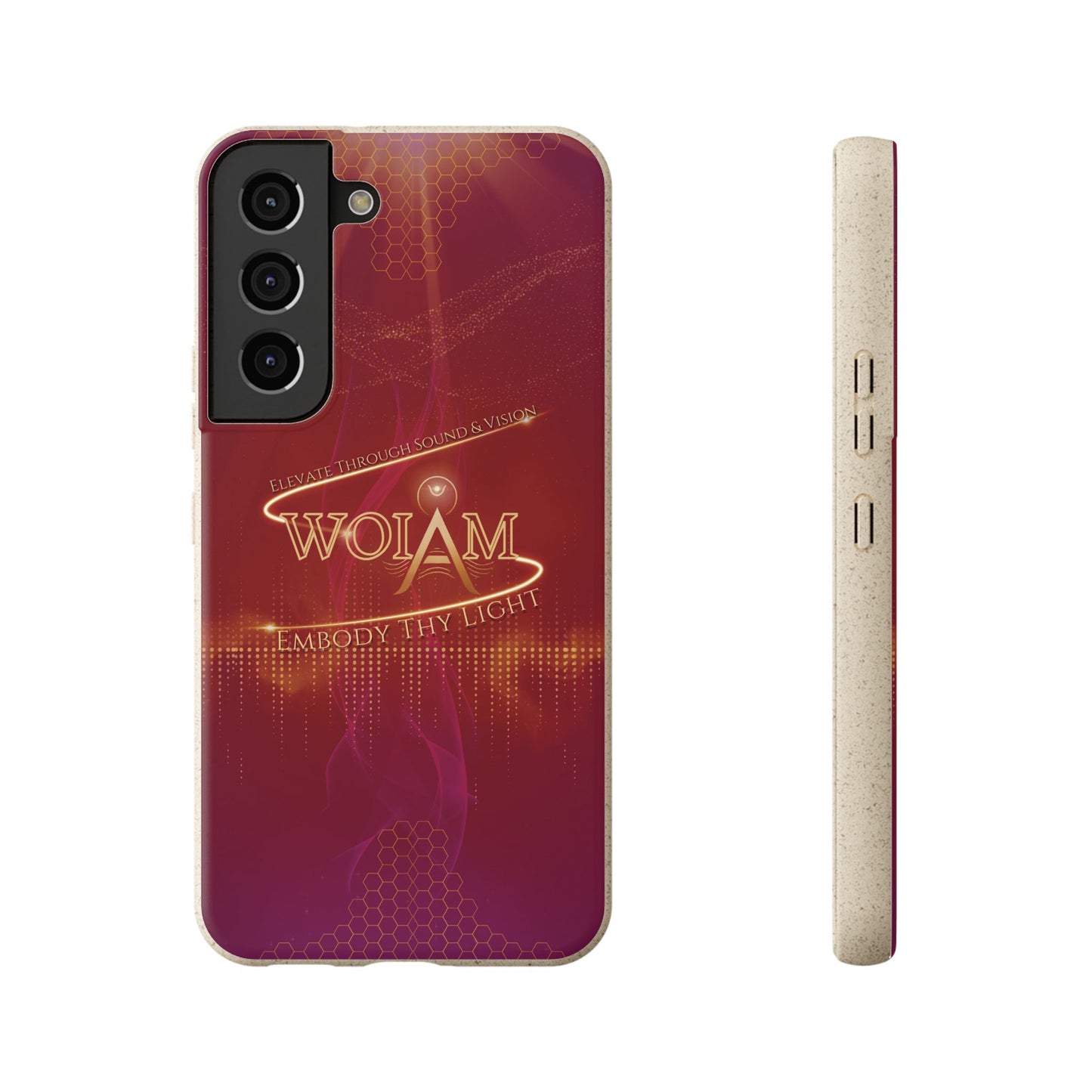 Phone Case - Eco-Friendly Biodegradable 'Embody Thy Light' Design