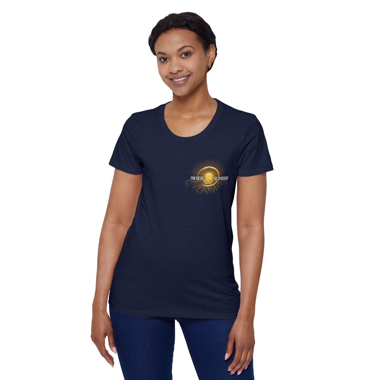 Women's Organic Tee - Embody Thy Light & Feminine Power Inspirational Shirt