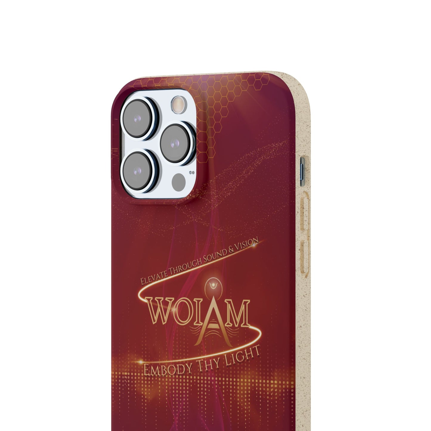 Phone Case - Eco-Friendly Biodegradable 'Embody Thy Light' Design