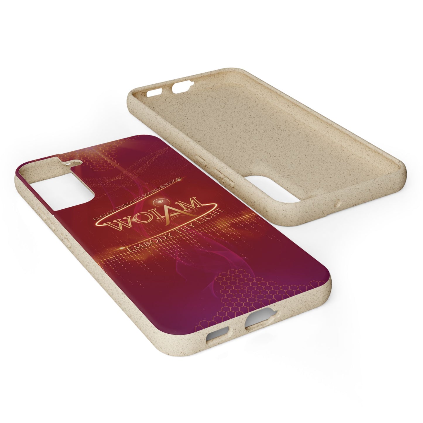 Phone Case - Eco-Friendly Biodegradable 'Embody Thy Light' Design