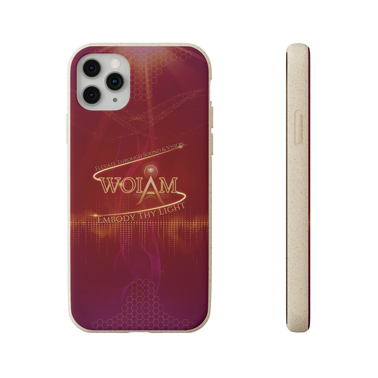 Phone Case - Eco-Friendly Biodegradable 'Embody Thy Light' Design