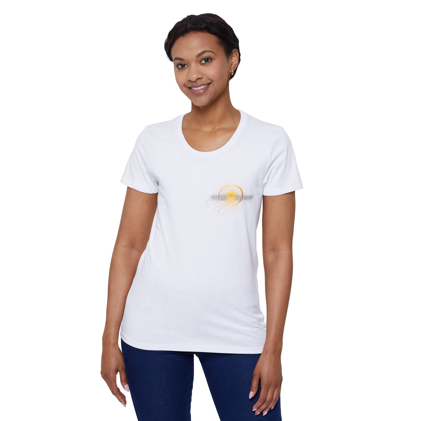 Women's Organic Tee - Embody Thy Light & Feminine Power Inspirational Shirt