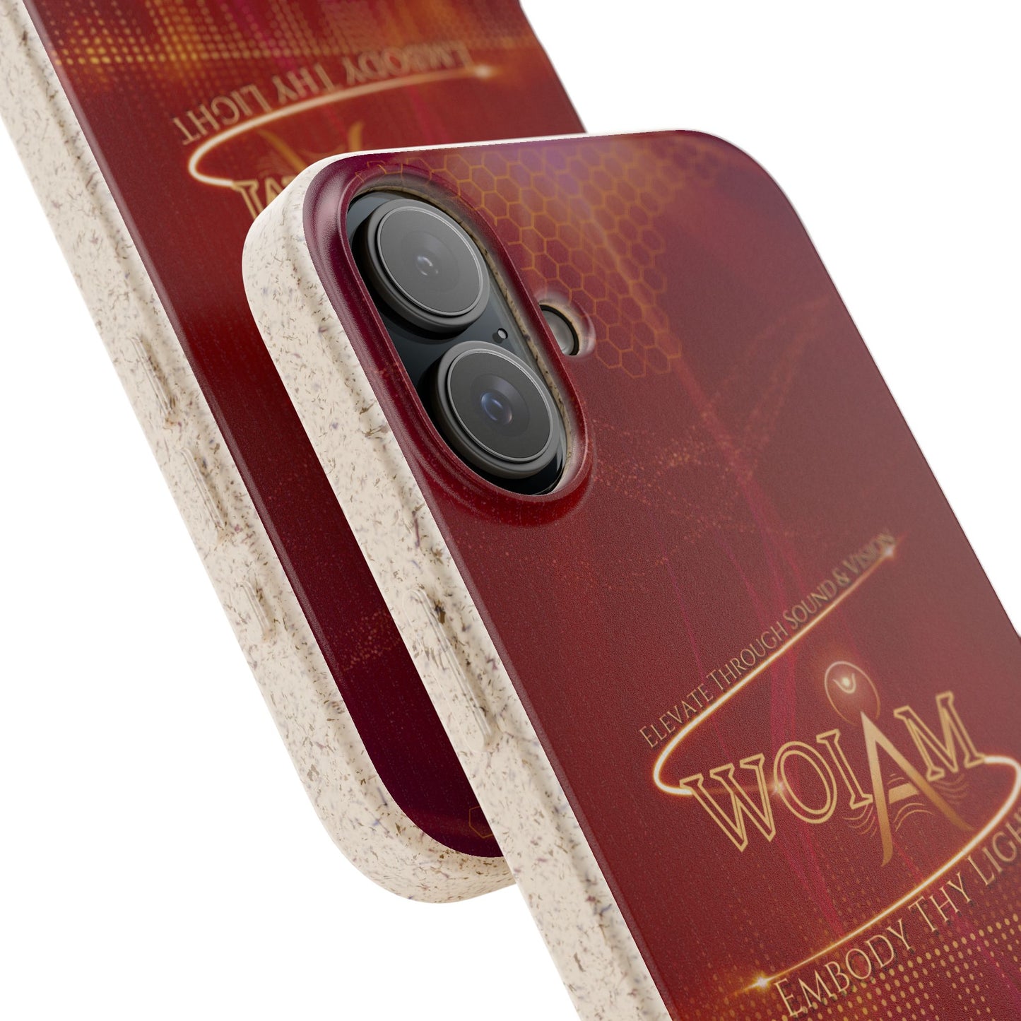 Phone Case - Eco-Friendly Biodegradable 'Embody Thy Light' Design