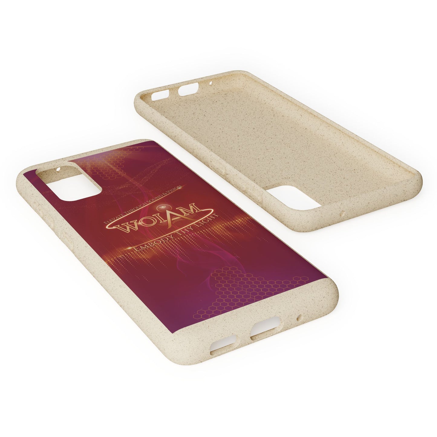 Phone Case - Eco-Friendly Biodegradable 'Embody Thy Light' Design
