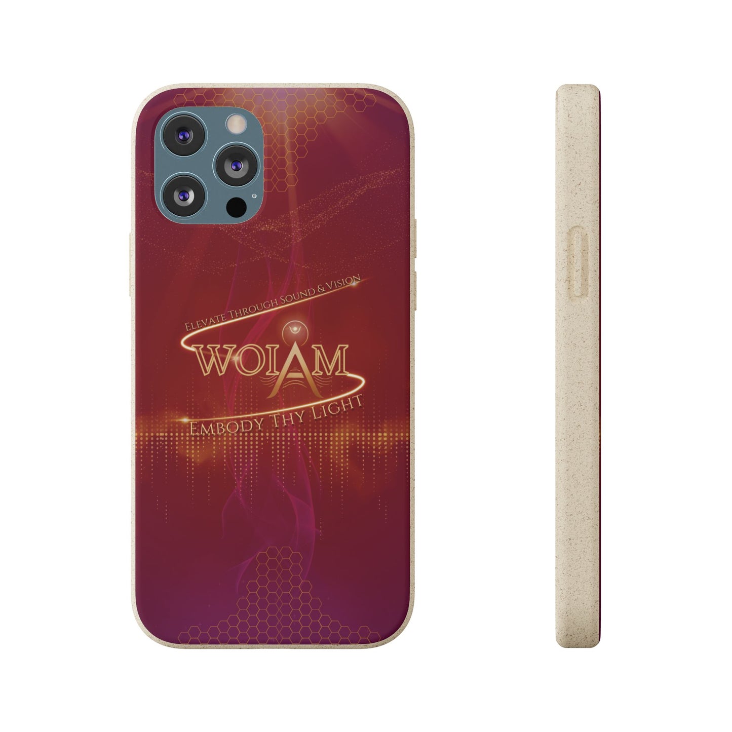 Phone Case - Eco-Friendly Biodegradable 'Embody Thy Light' Design