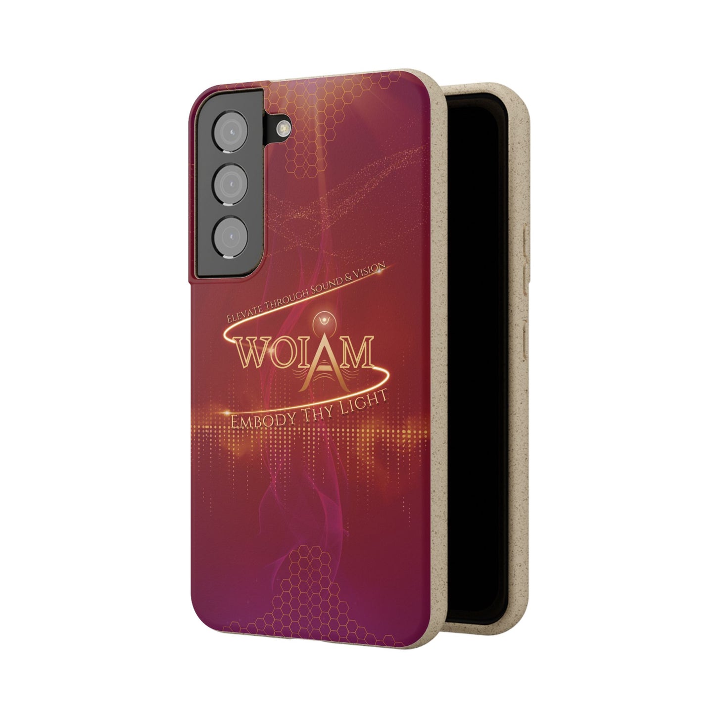 Phone Case - Eco-Friendly Biodegradable 'Embody Thy Light' Design