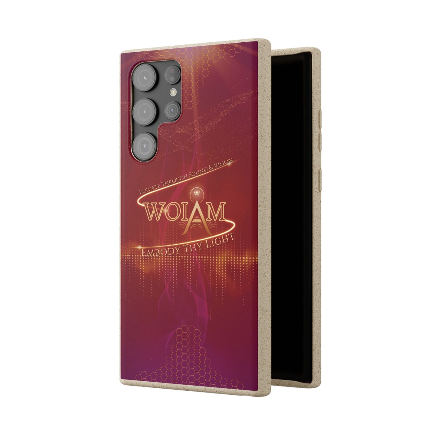 Phone Case - Eco-Friendly Biodegradable 'Embody Thy Light' Design