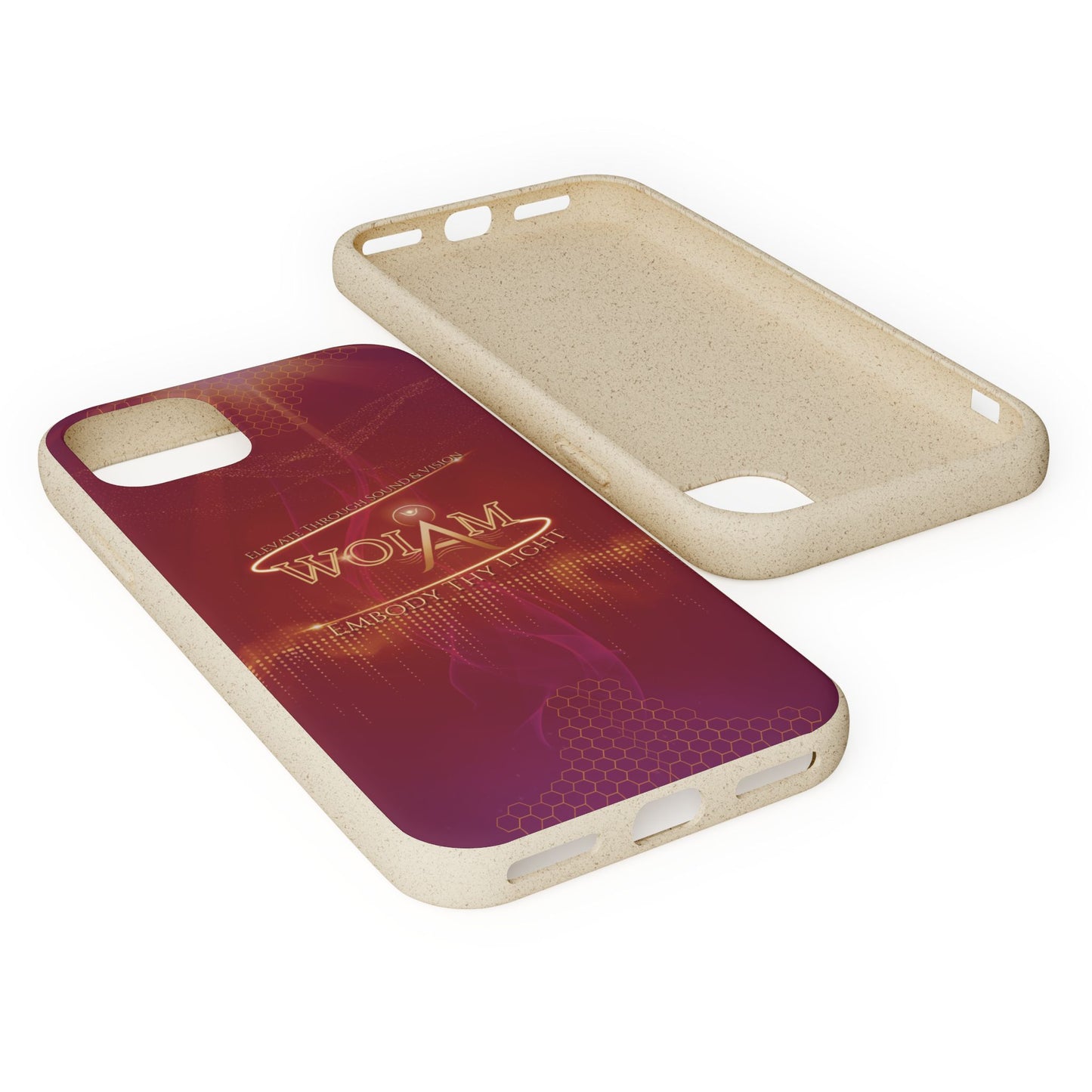 Phone Case - Eco-Friendly Biodegradable 'Embody Thy Light' Design