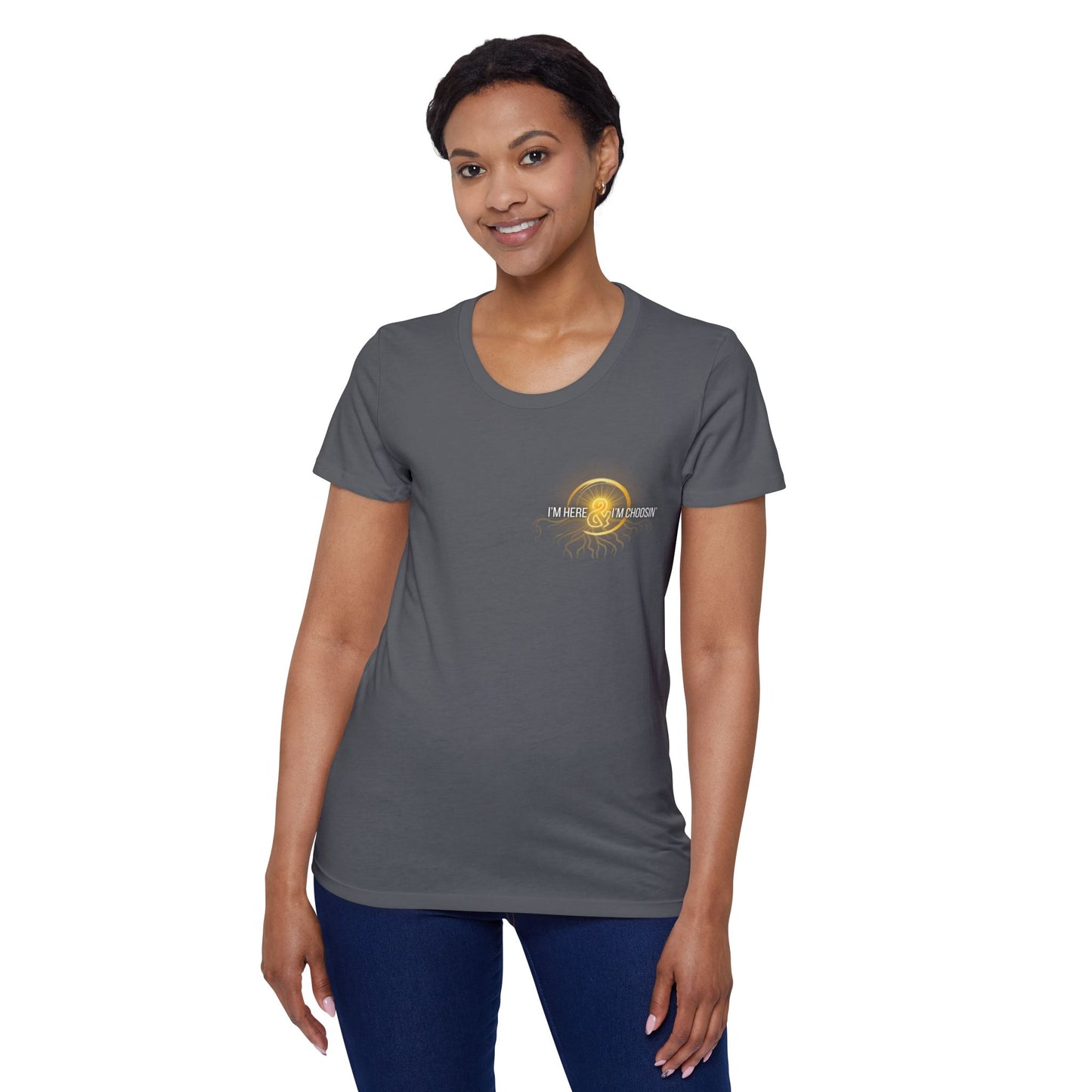 Women's Organic Tee - Embody Thy Light & Feminine Power Inspirational Shirt