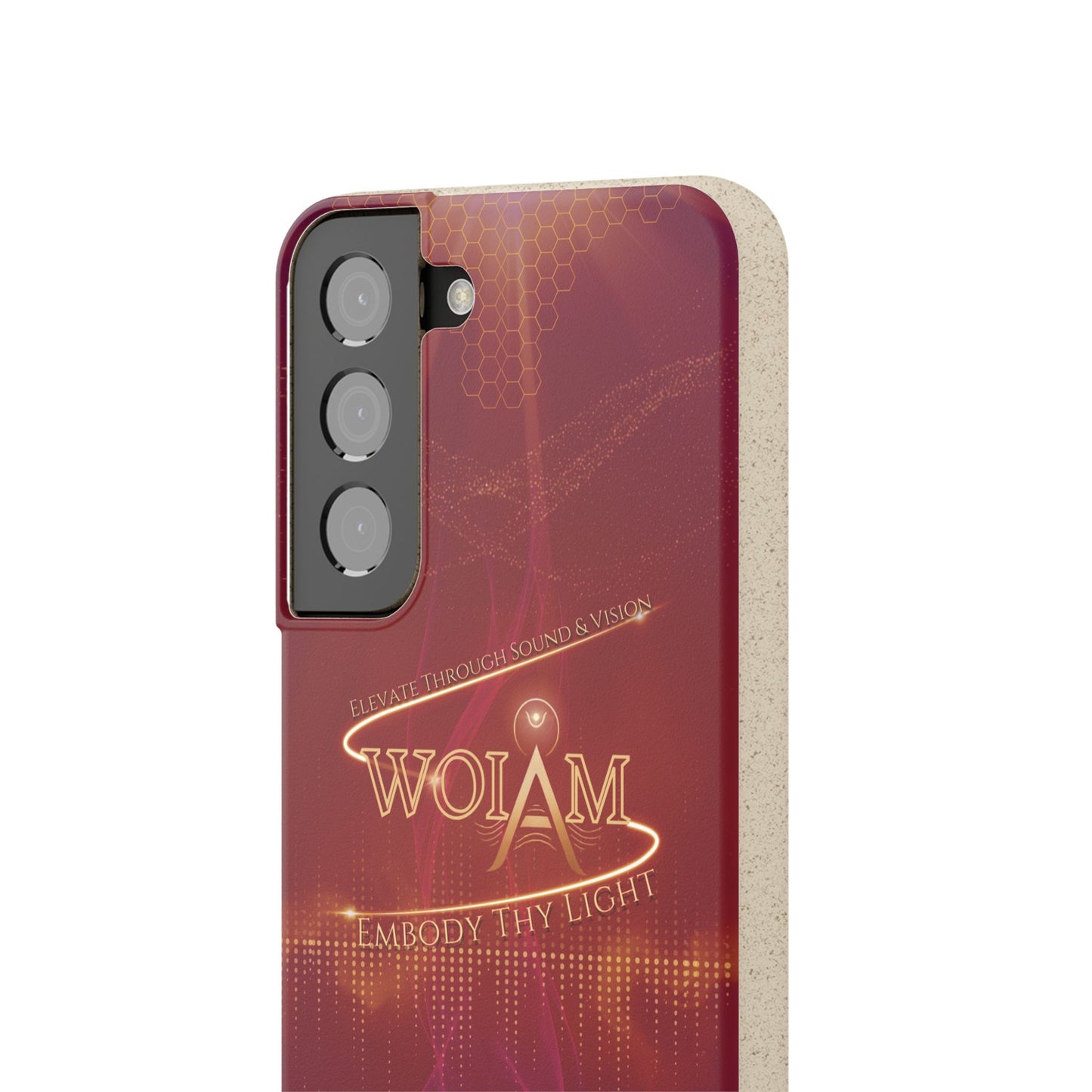 Phone Case - Eco-Friendly Biodegradable 'Embody Thy Light' Design