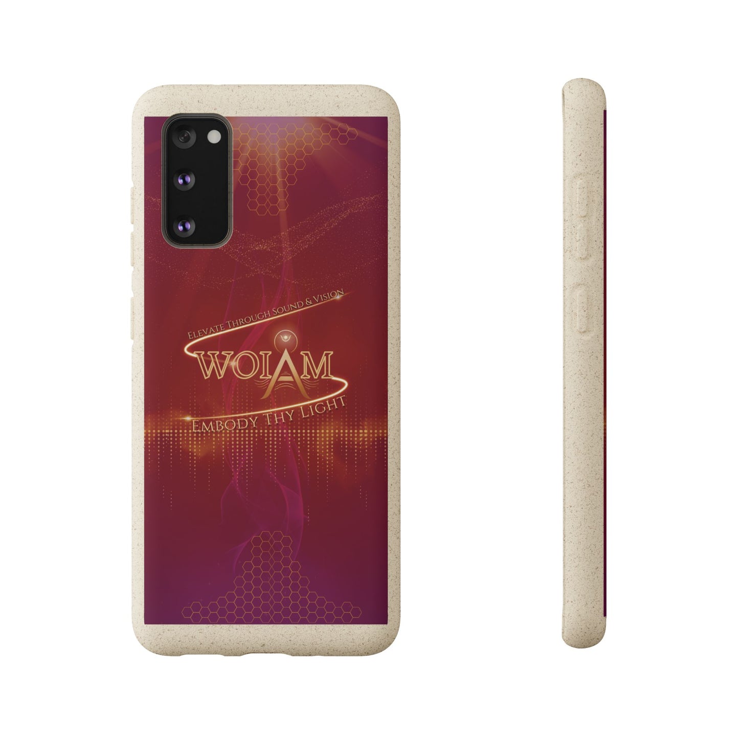 Phone Case - Eco-Friendly Biodegradable 'Embody Thy Light' Design