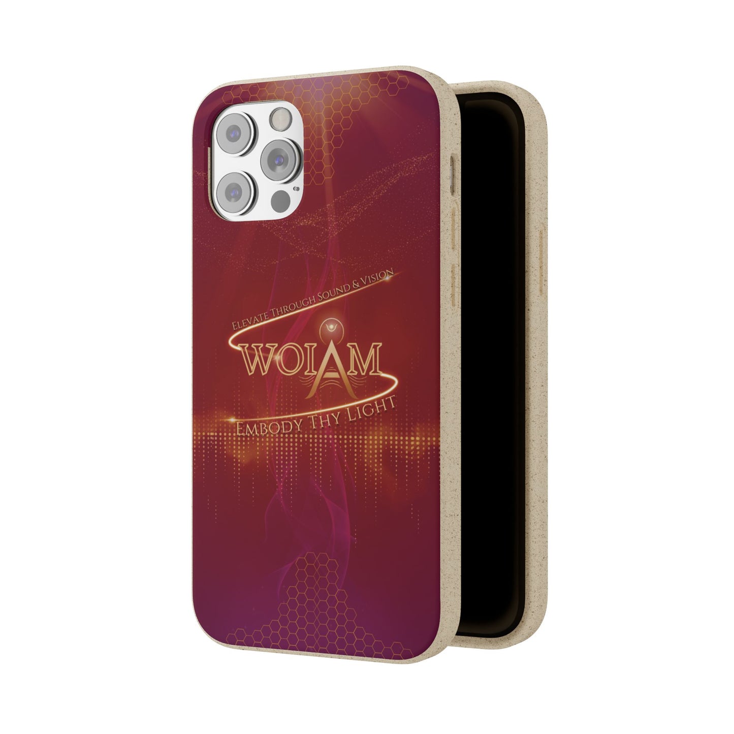 Phone Case - Eco-Friendly Biodegradable 'Embody Thy Light' Design