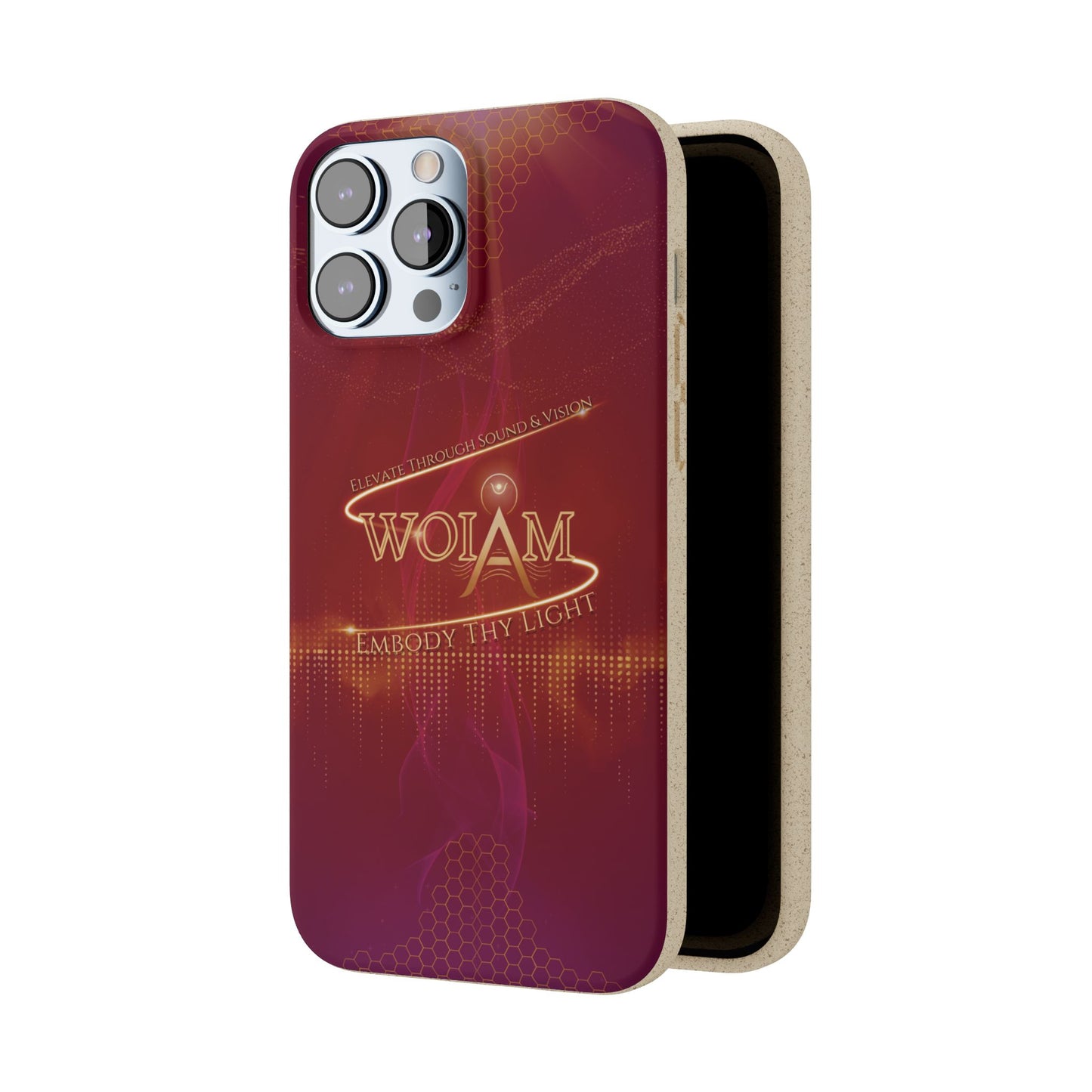 Phone Case - Eco-Friendly Biodegradable 'Embody Thy Light' Design