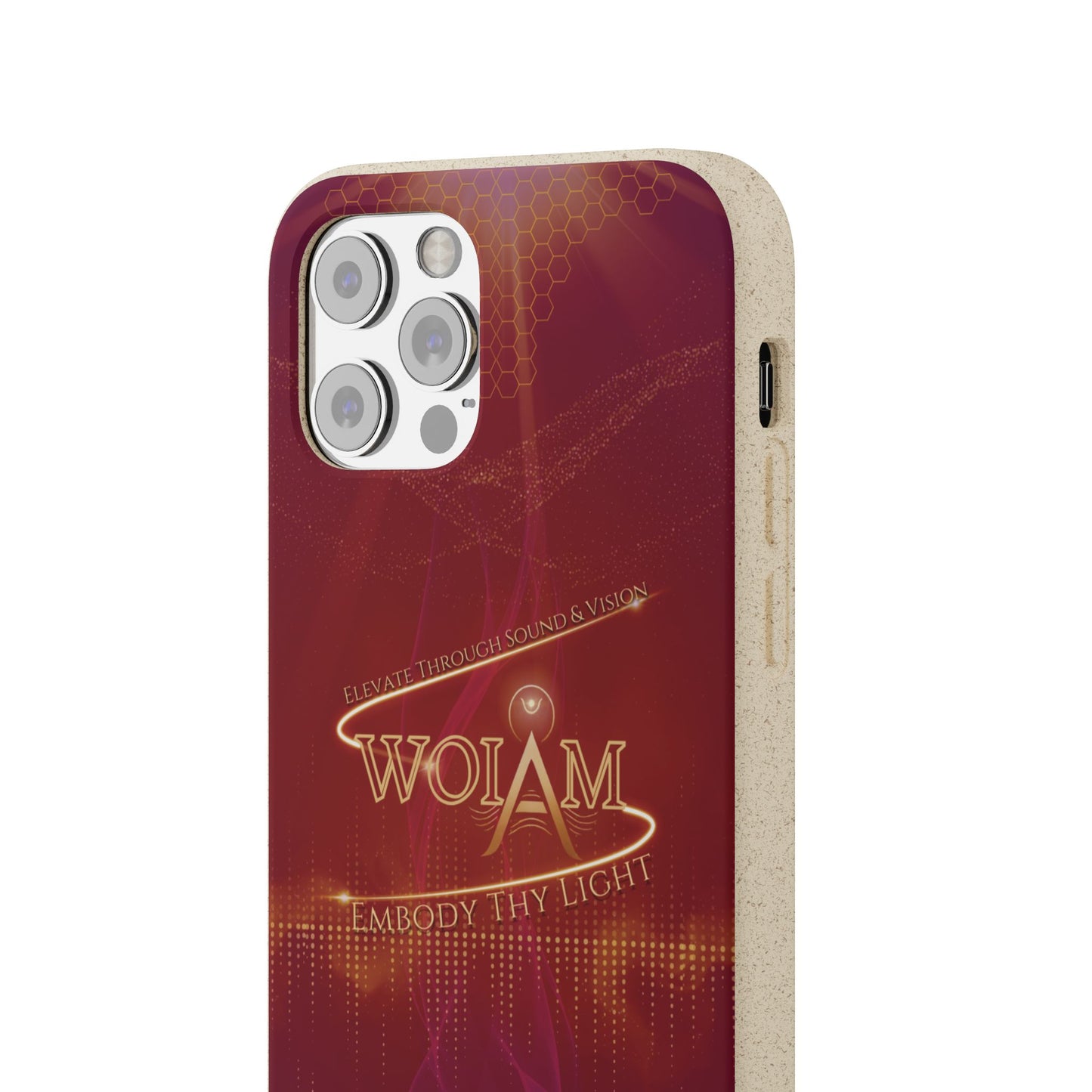 Phone Case - Eco-Friendly Biodegradable 'Embody Thy Light' Design
