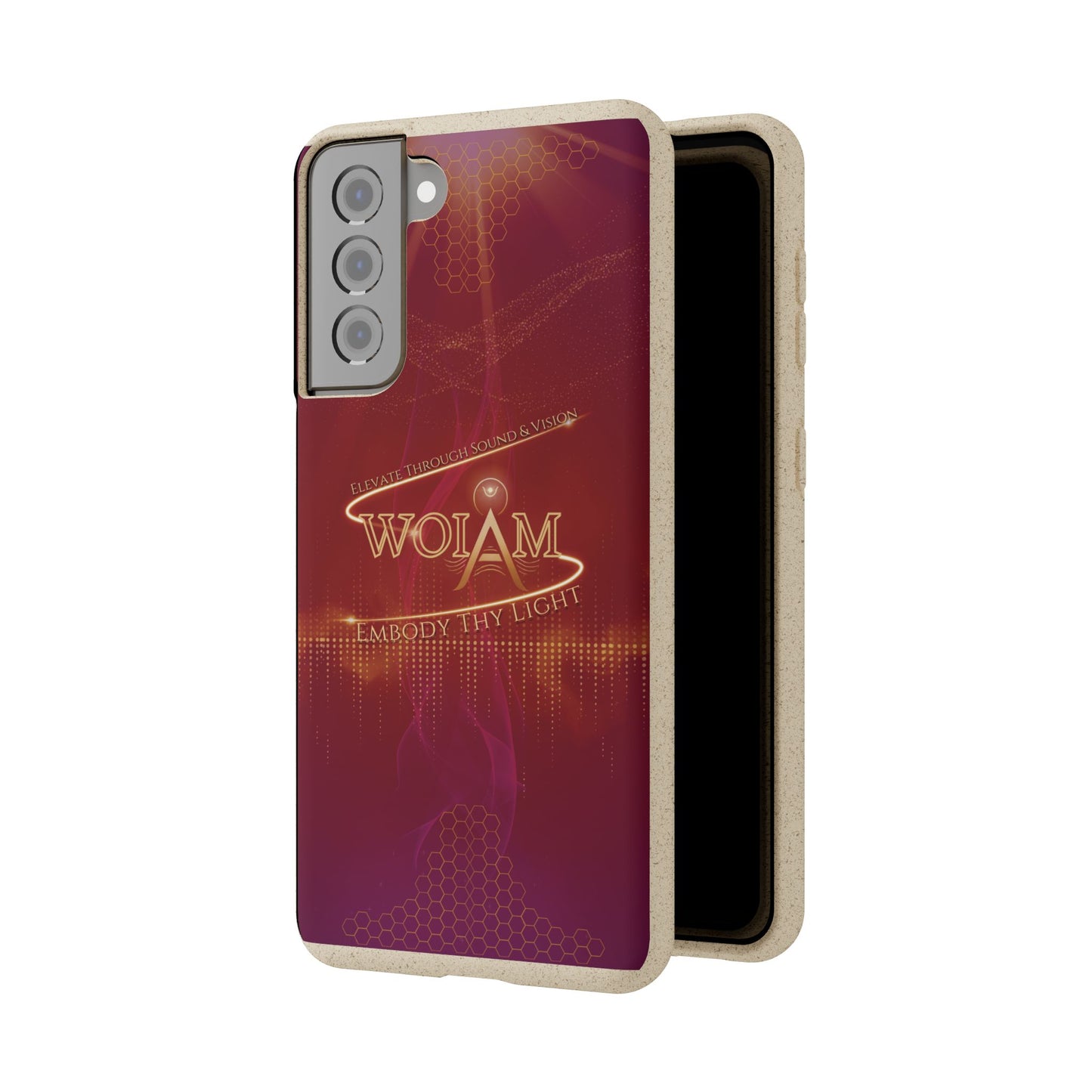 Phone Case - Eco-Friendly Biodegradable 'Embody Thy Light' Design
