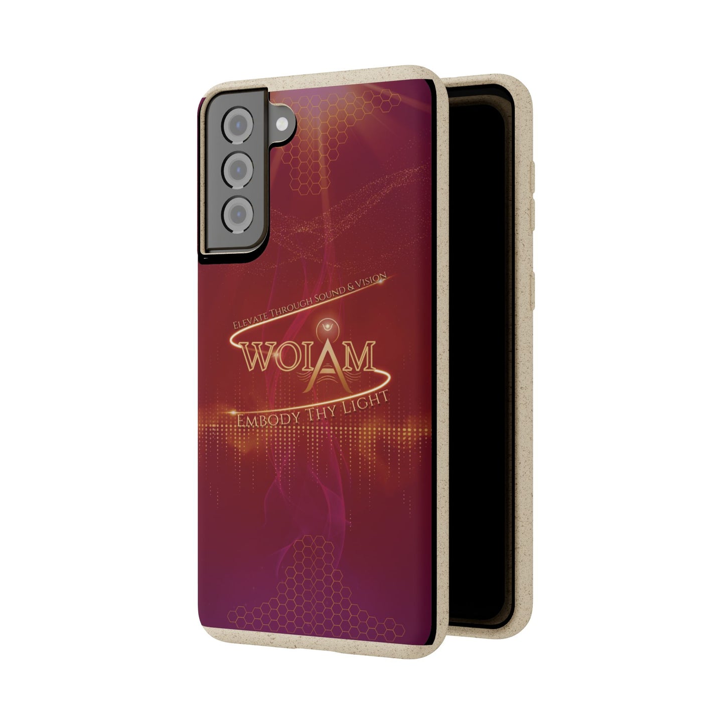 Phone Case - Eco-Friendly Biodegradable 'Embody Thy Light' Design