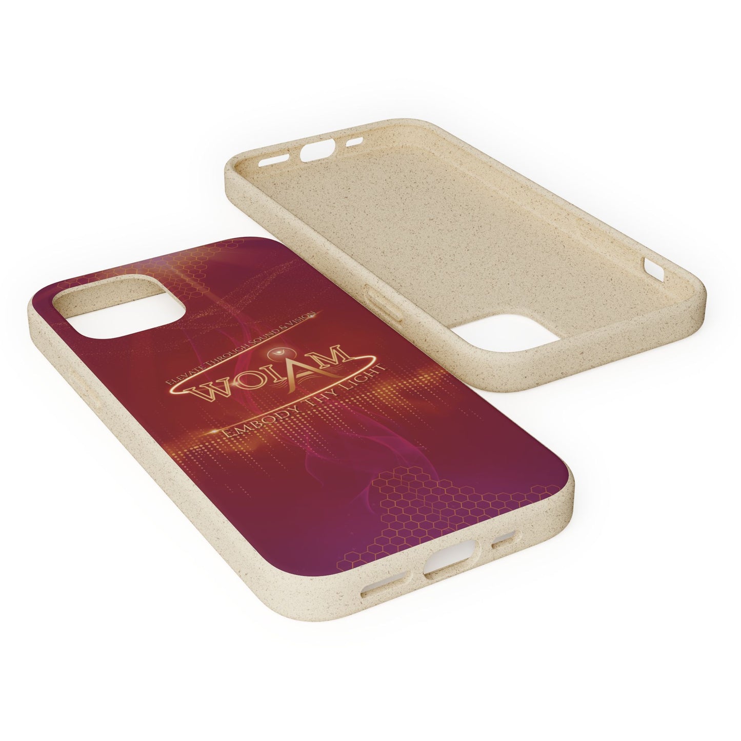 Phone Case - Eco-Friendly Biodegradable 'Embody Thy Light' Design