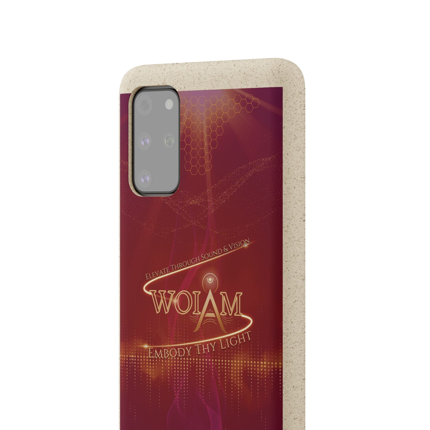Phone Case - Eco-Friendly Biodegradable 'Embody Thy Light' Design