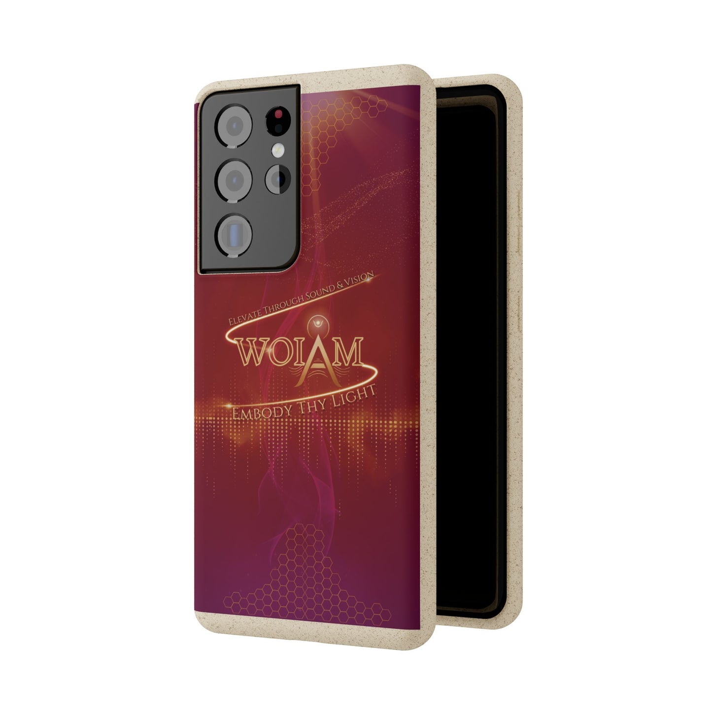 Phone Case - Eco-Friendly Biodegradable 'Embody Thy Light' Design