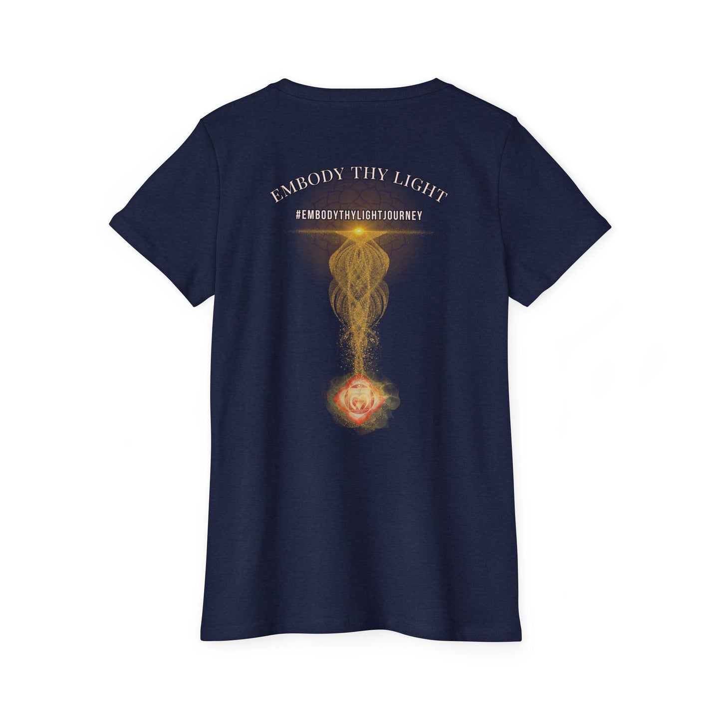 Women's Organic Tee - Embody Thy Light & Feminine Power Inspirational Shirt