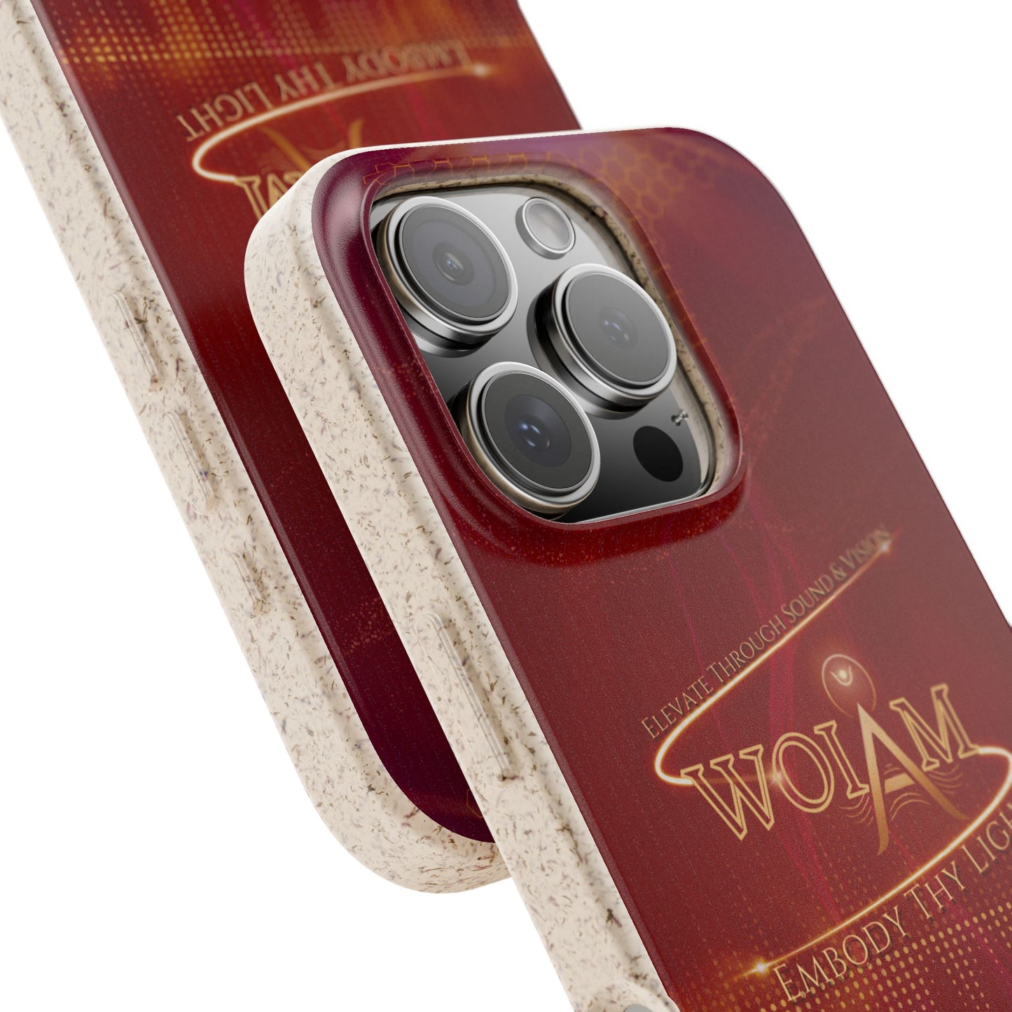 Phone Case - Eco-Friendly Biodegradable 'Embody Thy Light' Design