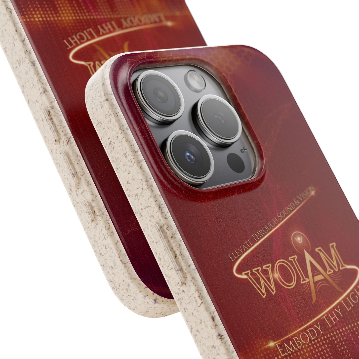 Phone Case - Eco-Friendly Biodegradable 'Embody Thy Light' Design