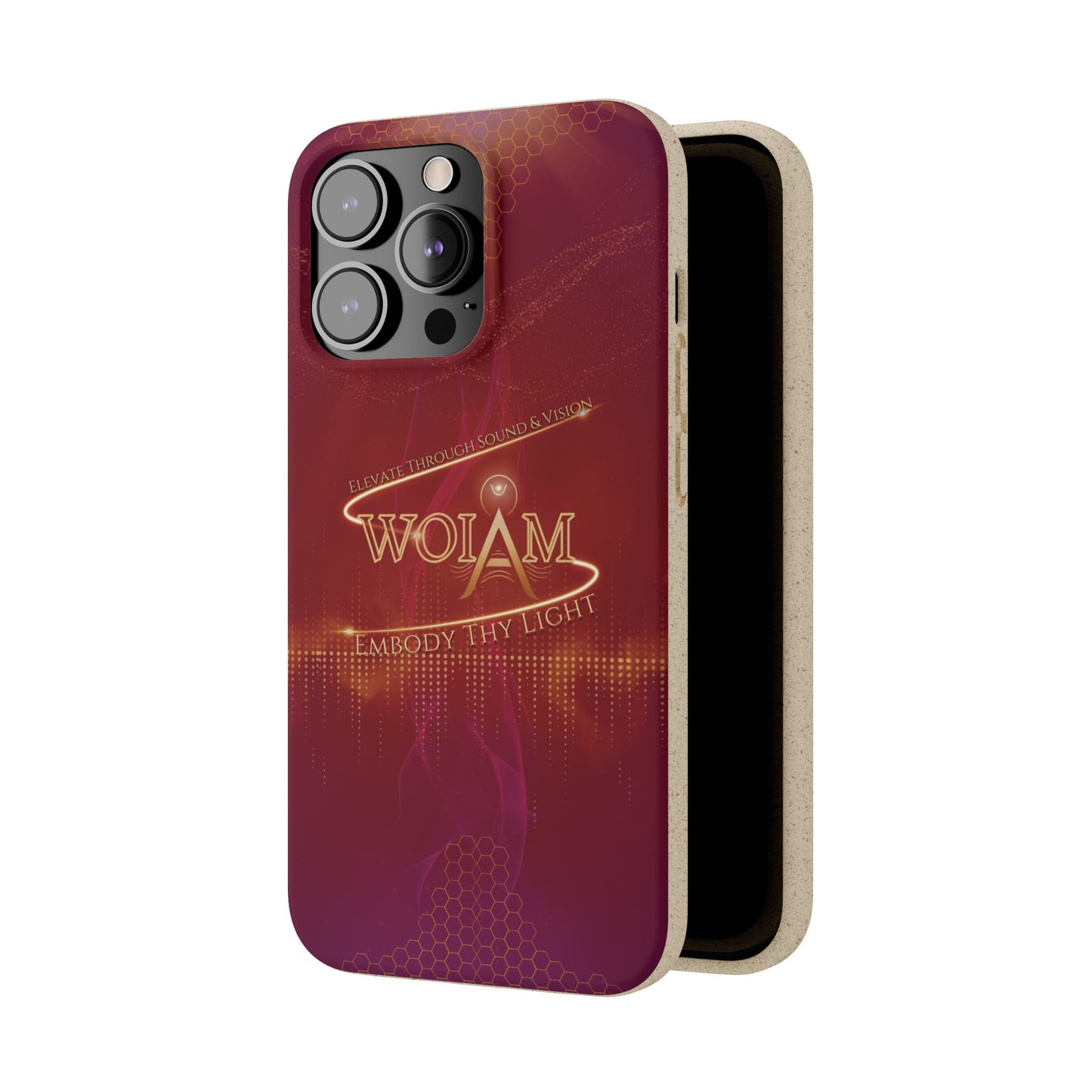 Phone Case - Eco-Friendly Biodegradable 'Embody Thy Light' Design