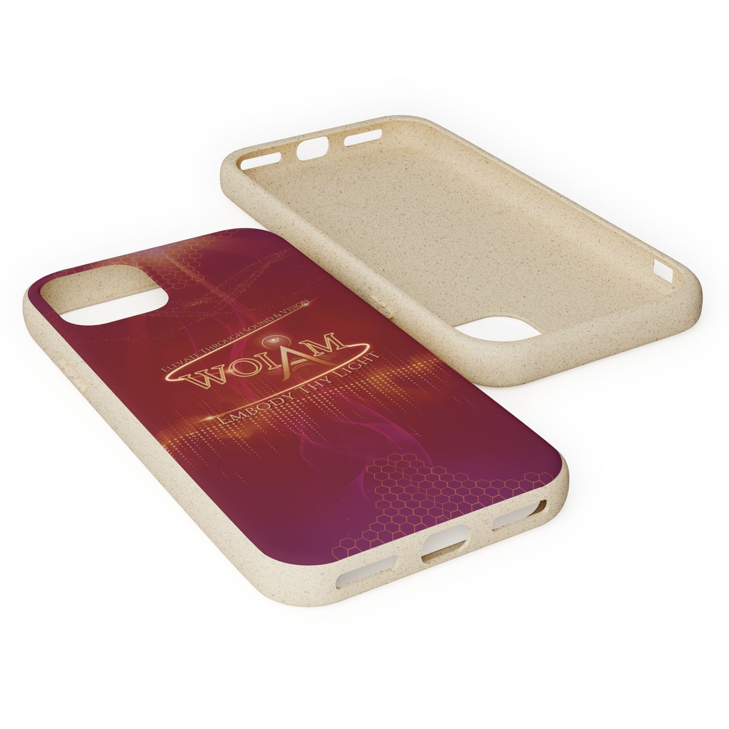 Phone Case - Eco-Friendly Biodegradable 'Embody Thy Light' Design