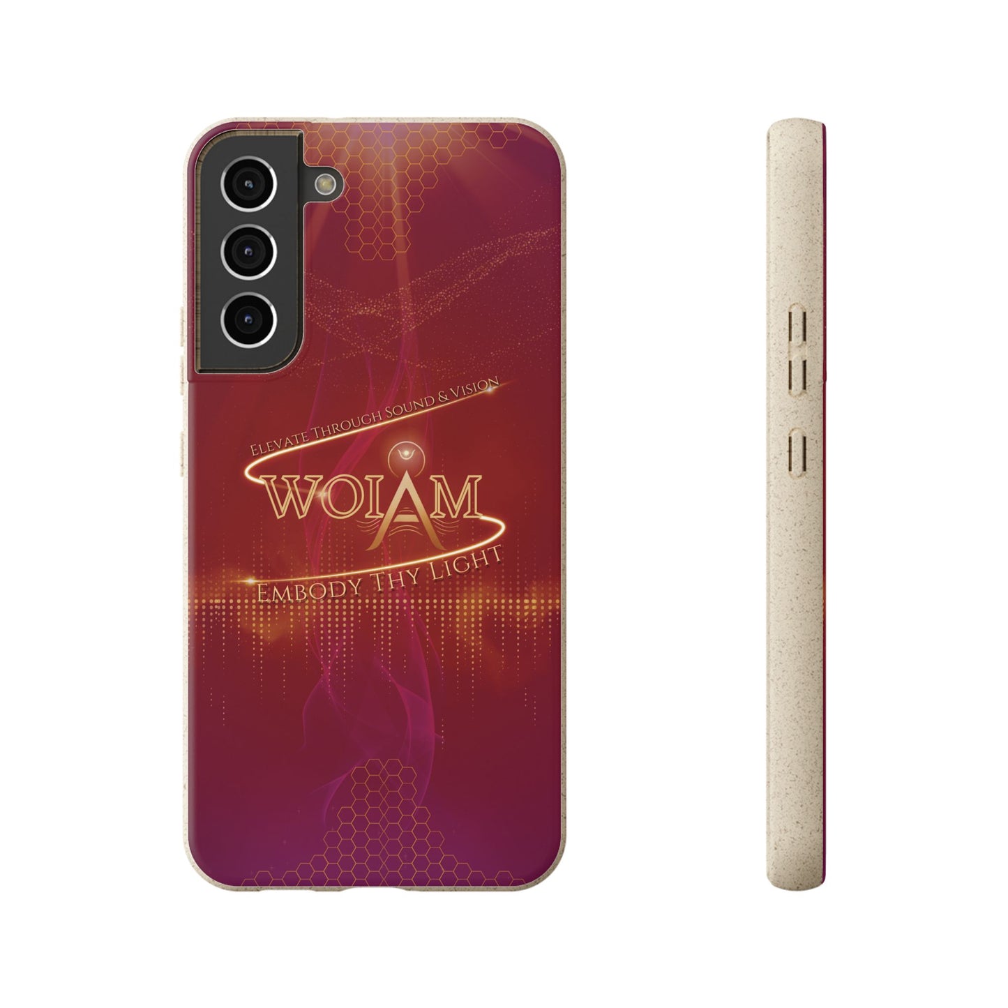 Phone Case - Eco-Friendly Biodegradable 'Embody Thy Light' Design