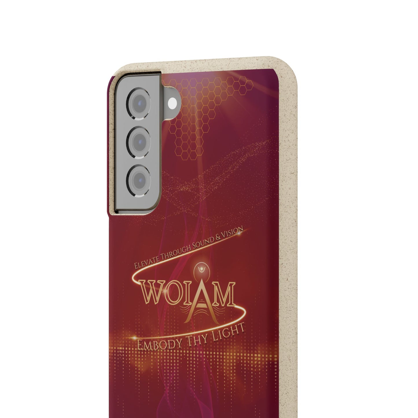Phone Case - Eco-Friendly Biodegradable 'Embody Thy Light' Design