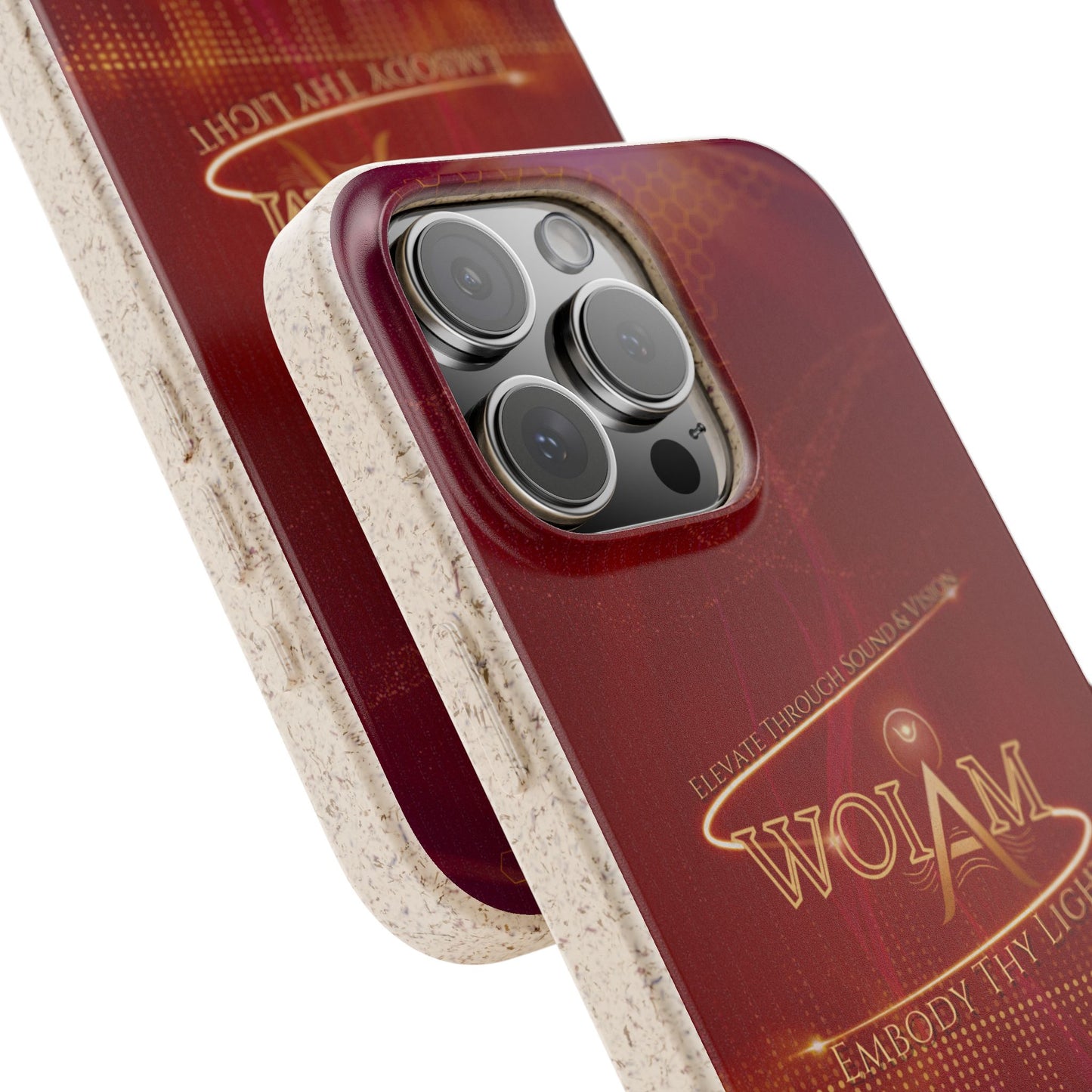 Phone Case - Eco-Friendly Biodegradable 'Embody Thy Light' Design