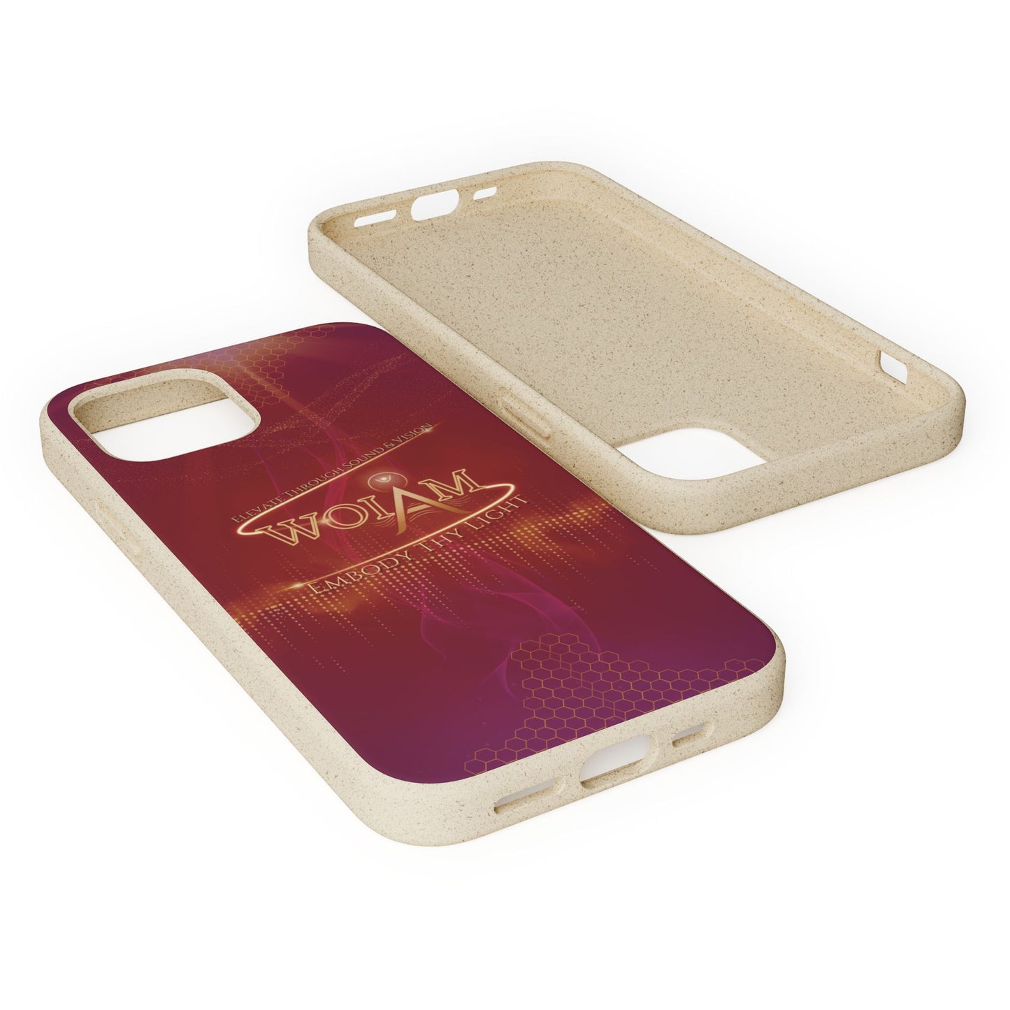 Phone Case - Eco-Friendly Biodegradable 'Embody Thy Light' Design