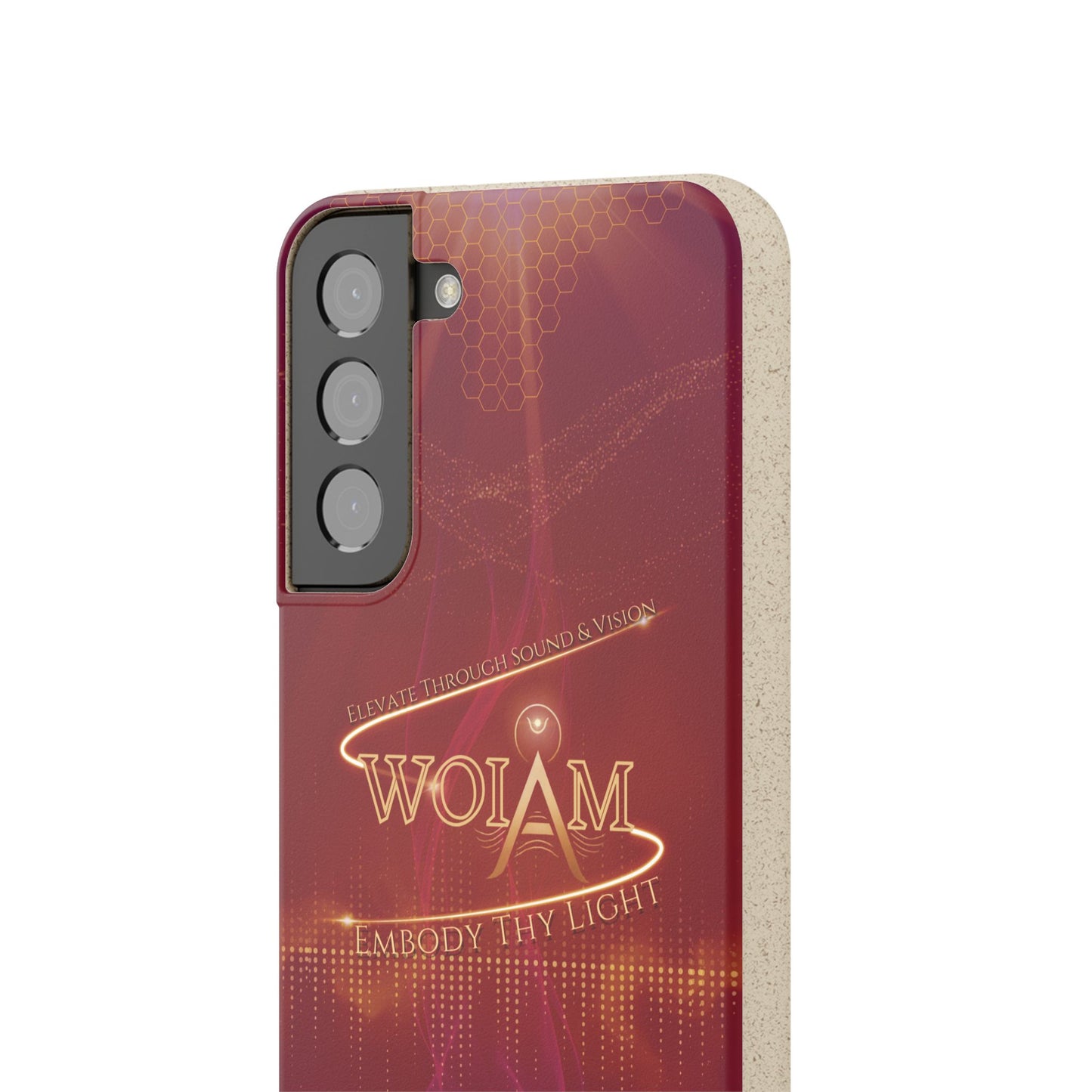 Phone Case - Eco-Friendly Biodegradable 'Embody Thy Light' Design