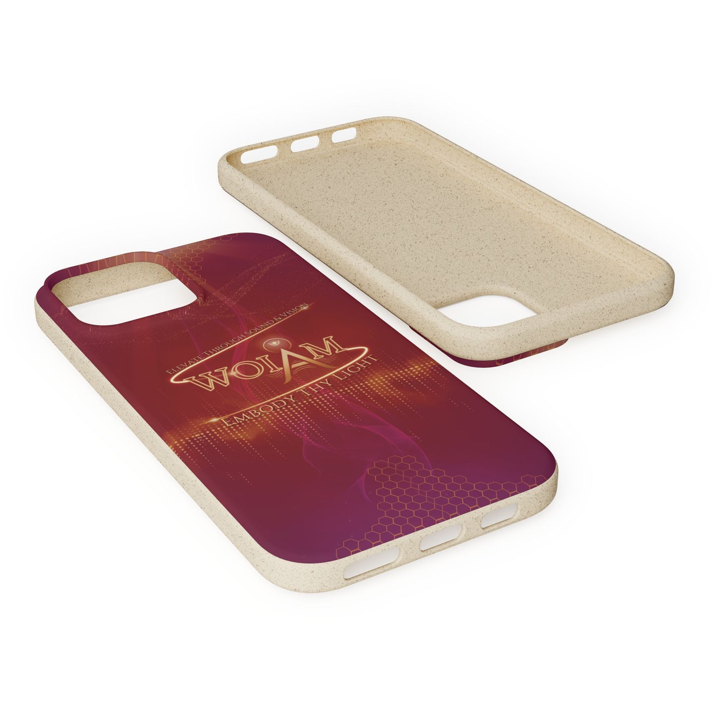 Phone Case - Eco-Friendly Biodegradable 'Embody Thy Light' Design