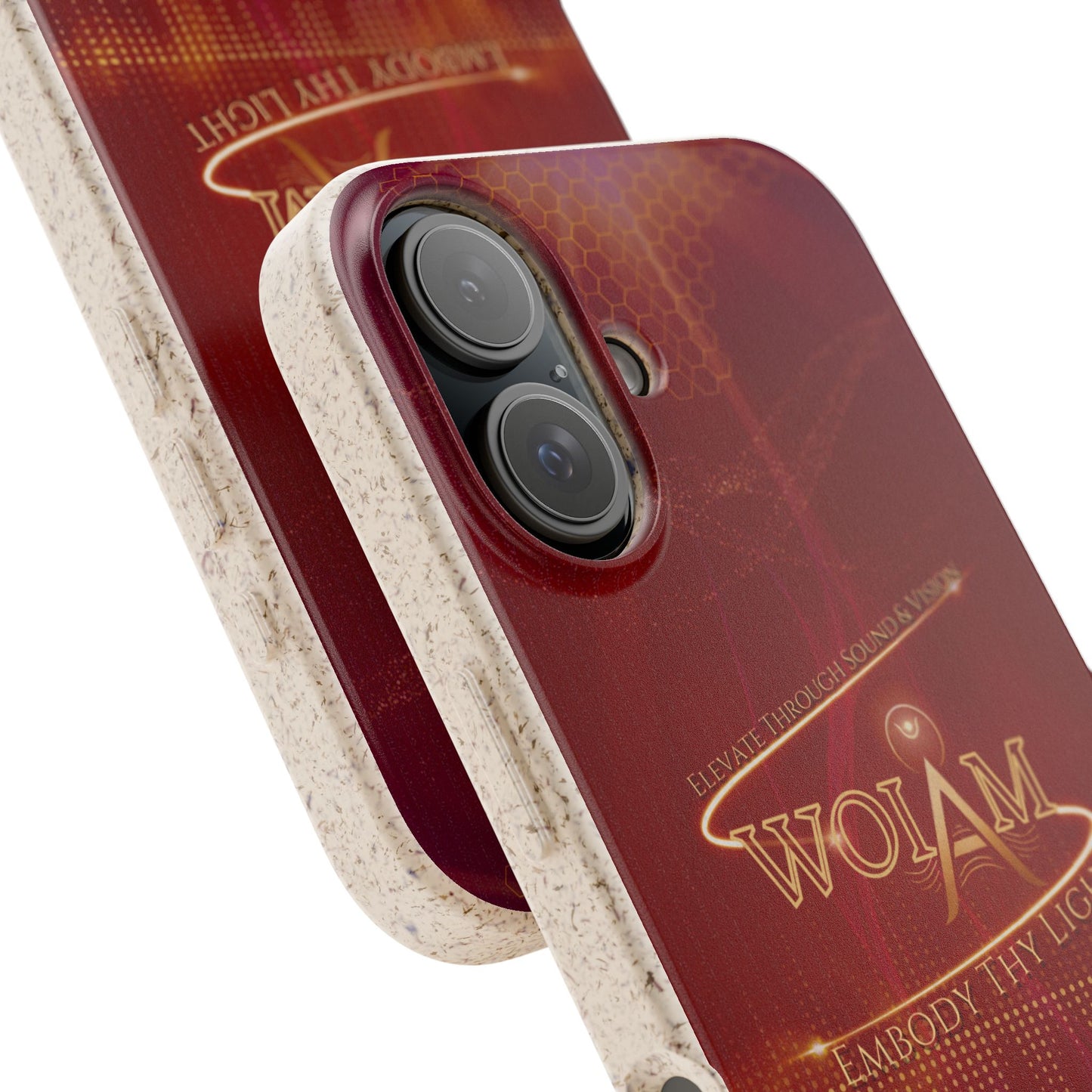 Phone Case - Eco-Friendly Biodegradable 'Embody Thy Light' Design