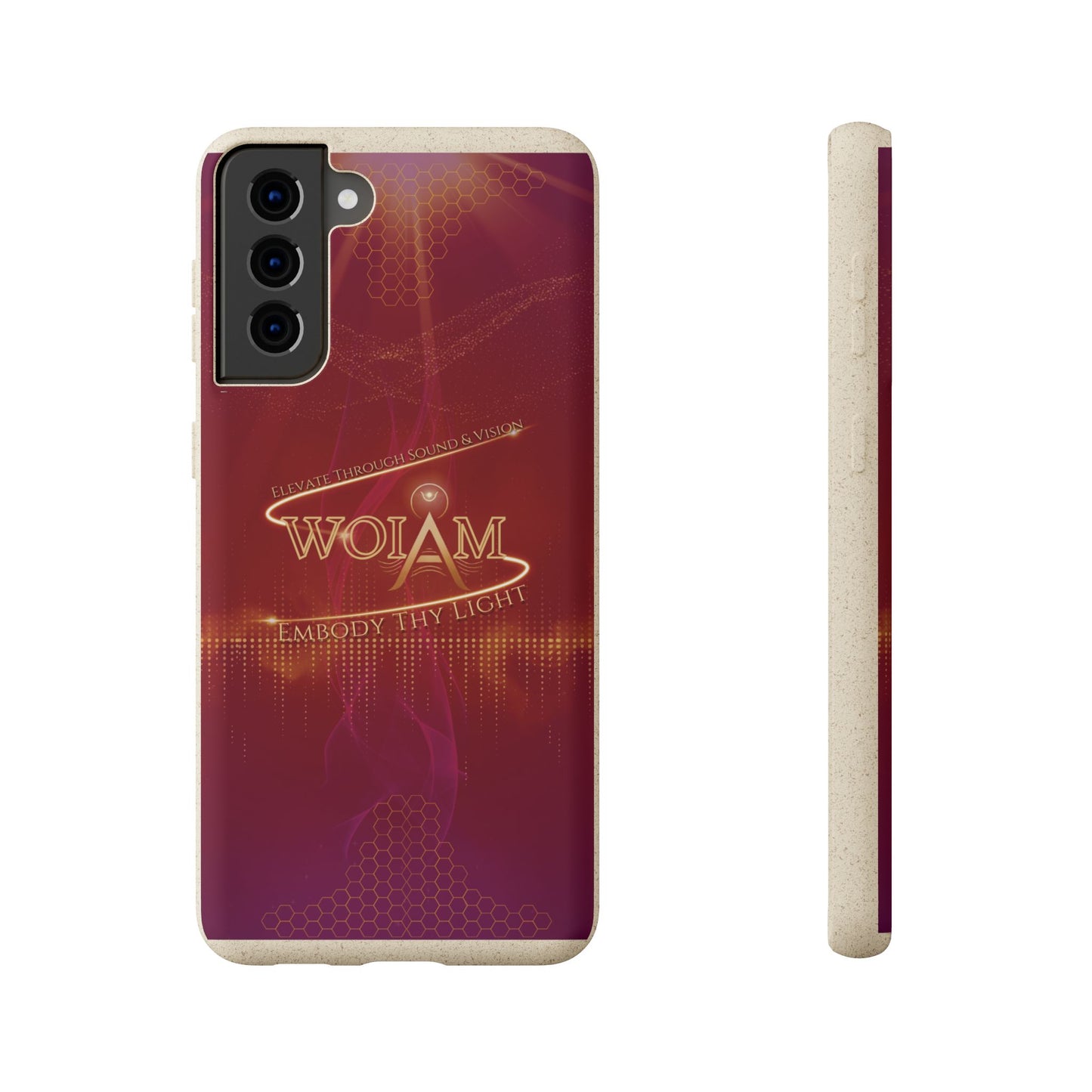 Phone Case - Eco-Friendly Biodegradable 'Embody Thy Light' Design