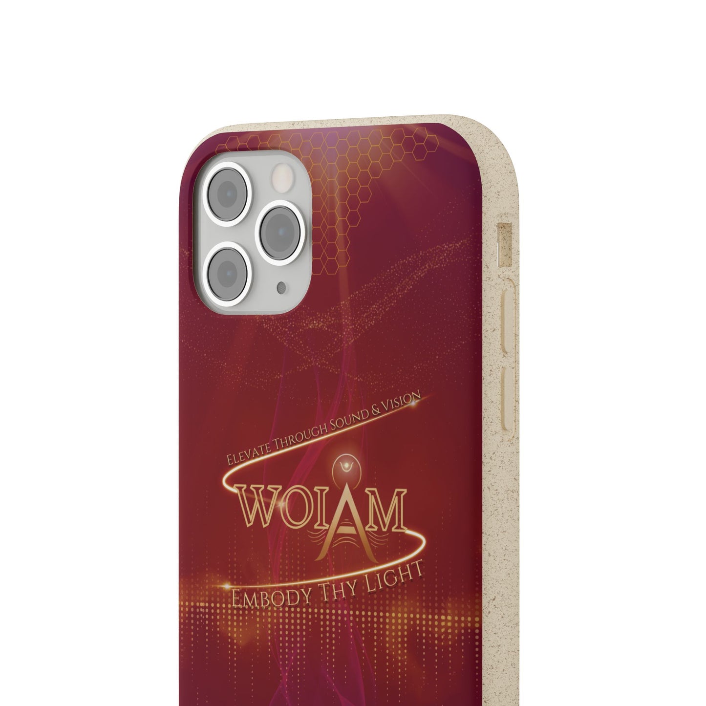 Phone Case - Eco-Friendly Biodegradable 'Embody Thy Light' Design