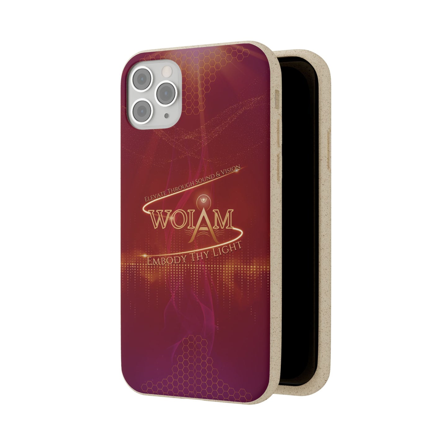 Phone Case - Eco-Friendly Biodegradable 'Embody Thy Light' Design