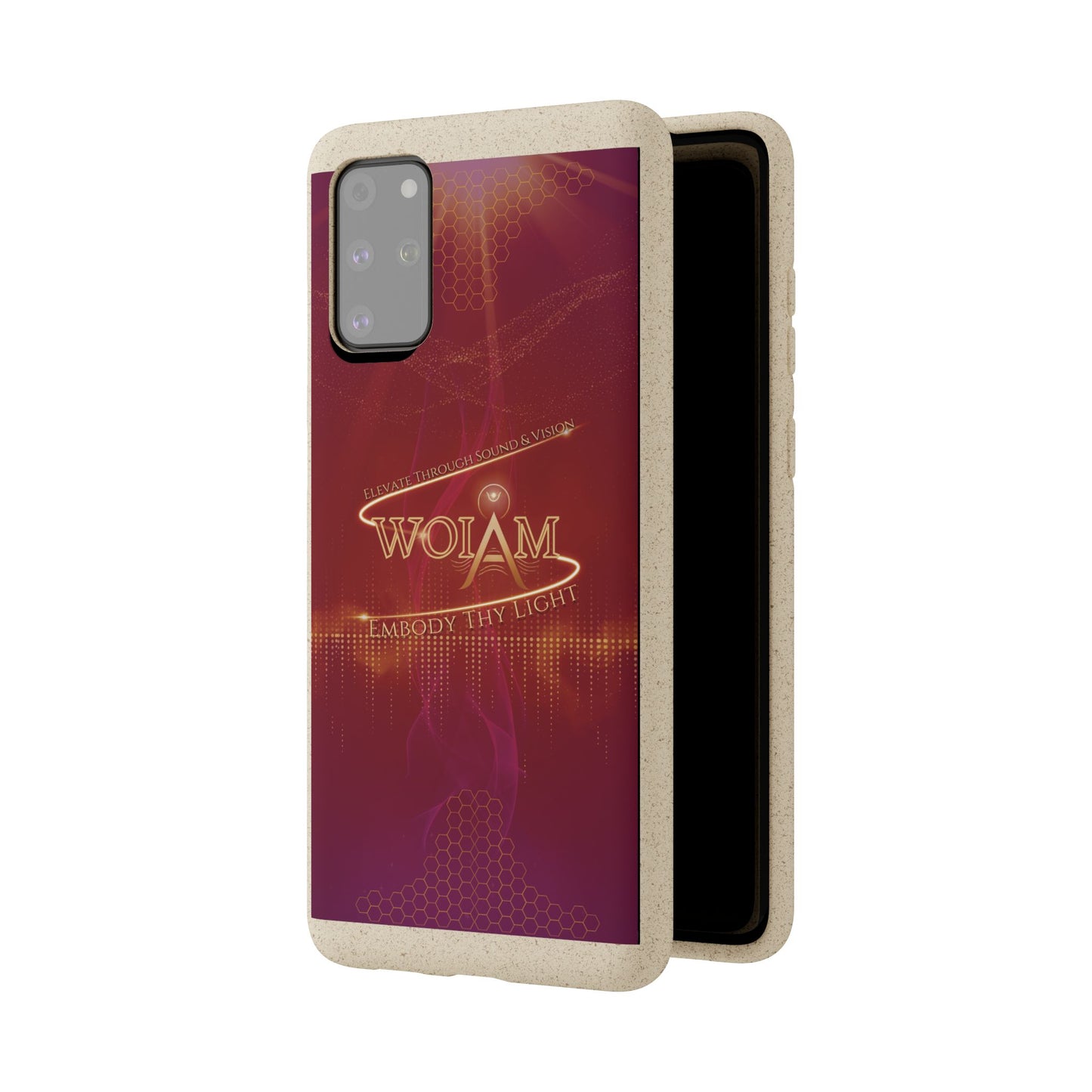 Phone Case - Eco-Friendly Biodegradable 'Embody Thy Light' Design