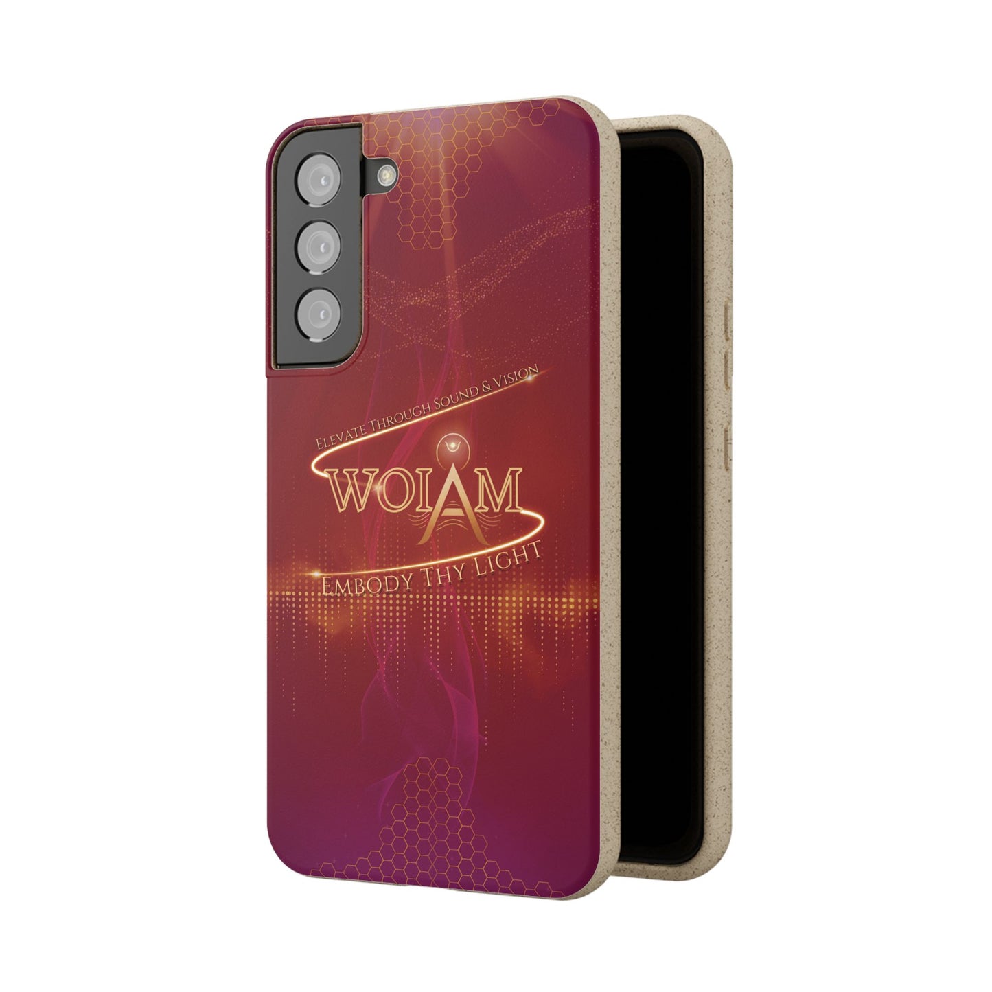 Phone Case - Eco-Friendly Biodegradable 'Embody Thy Light' Design
