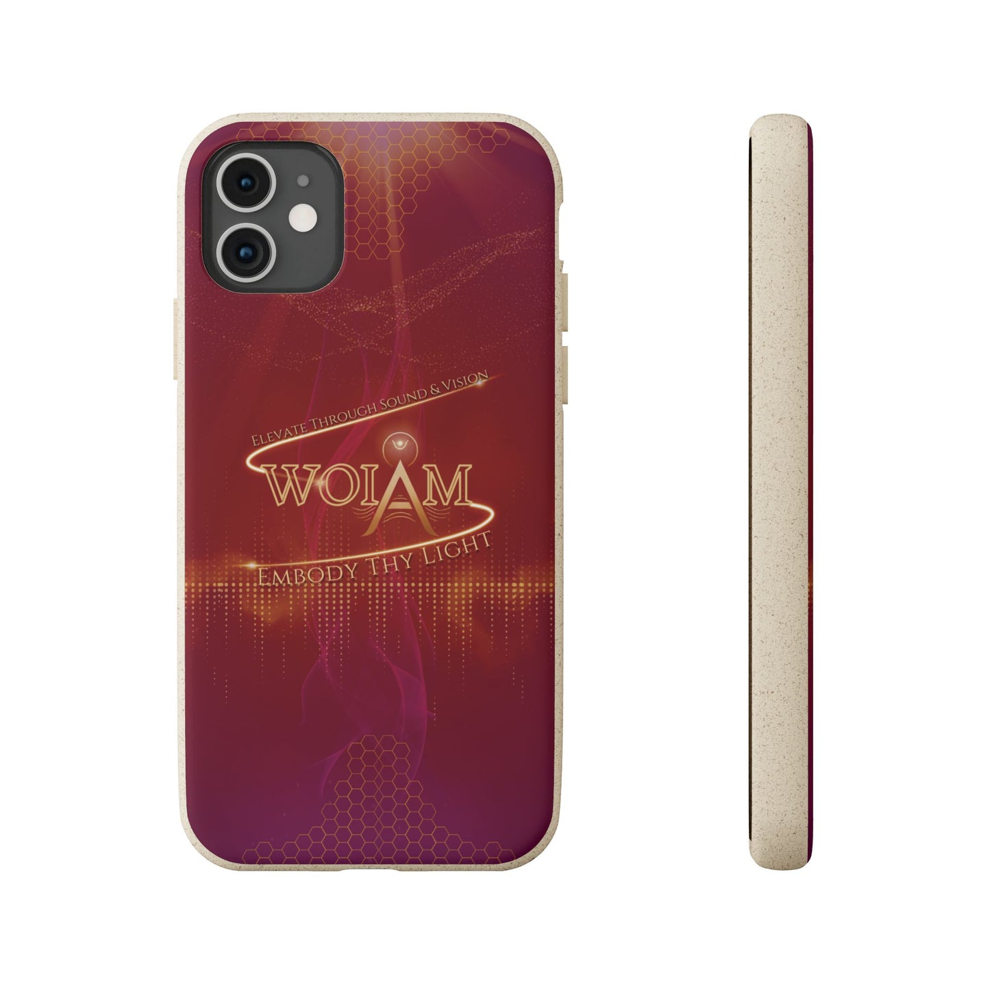 Phone Case - Eco-Friendly Biodegradable 'Embody Thy Light' Design