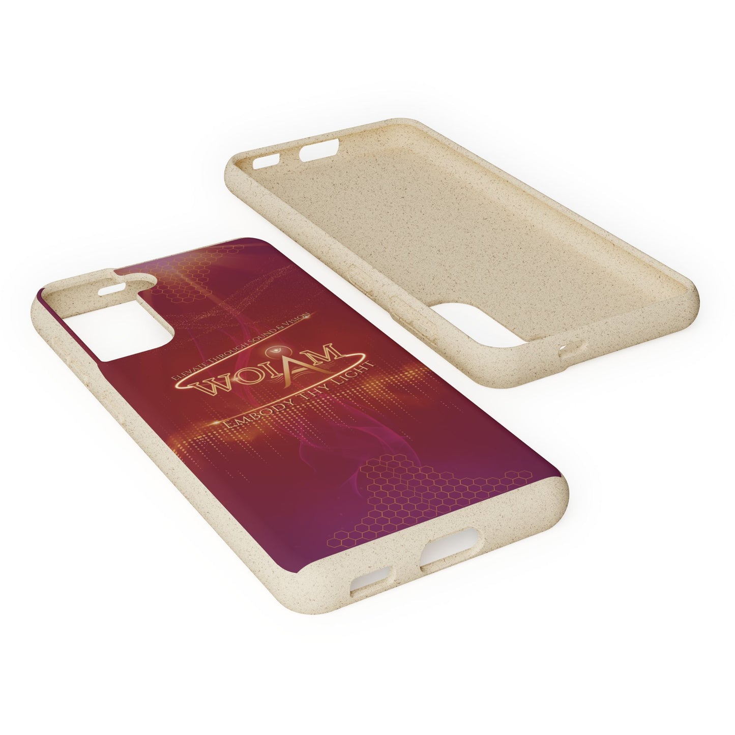 Phone Case - Eco-Friendly Biodegradable 'Embody Thy Light' Design