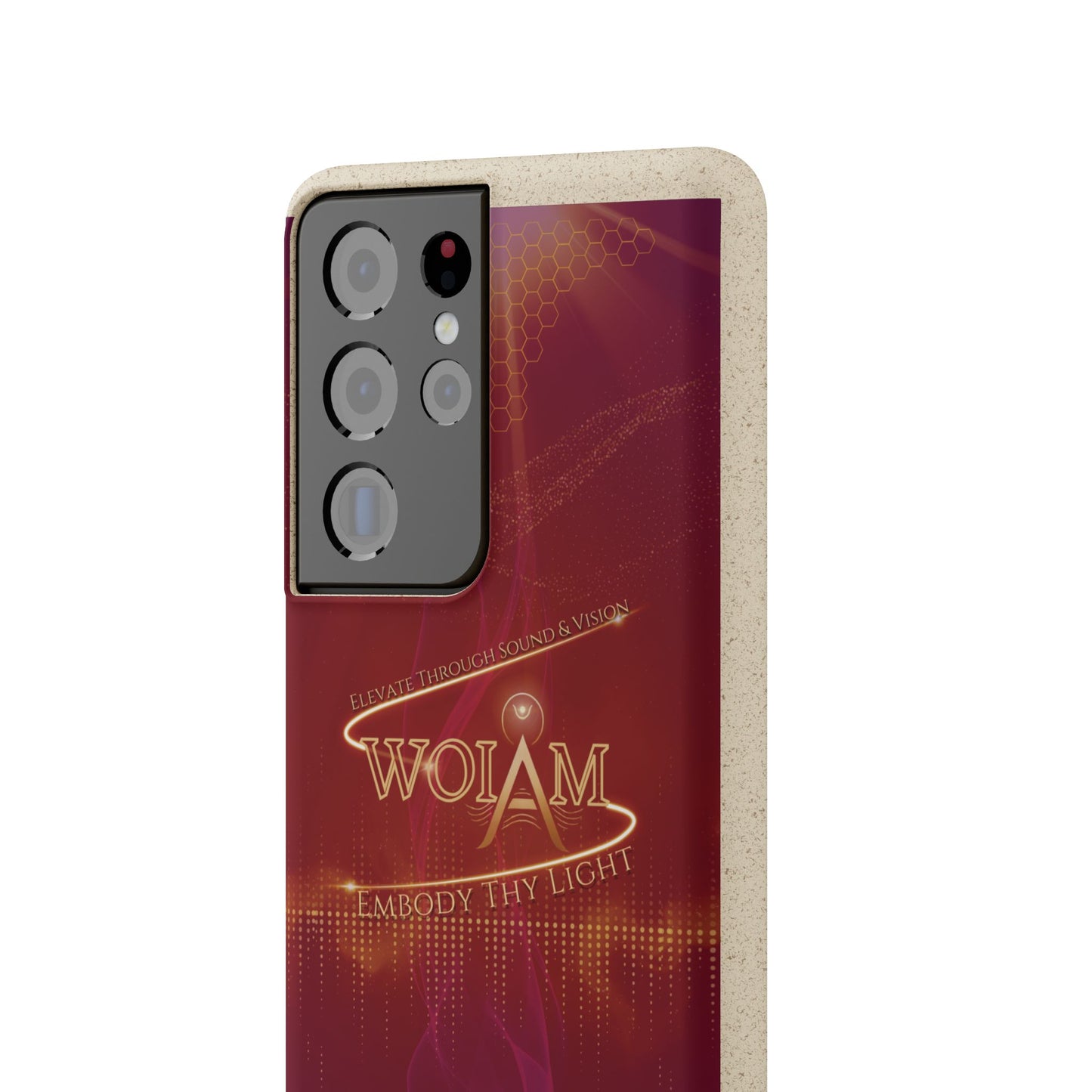 Phone Case - Eco-Friendly Biodegradable 'Embody Thy Light' Design
