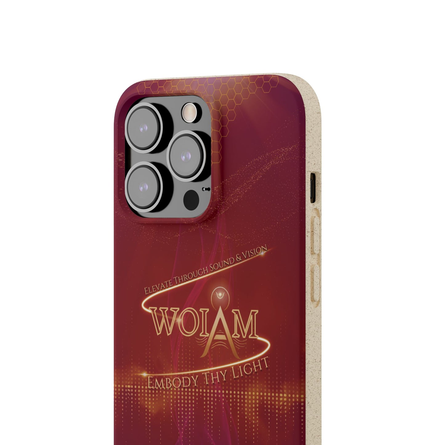 Phone Case - Eco-Friendly Biodegradable 'Embody Thy Light' Design