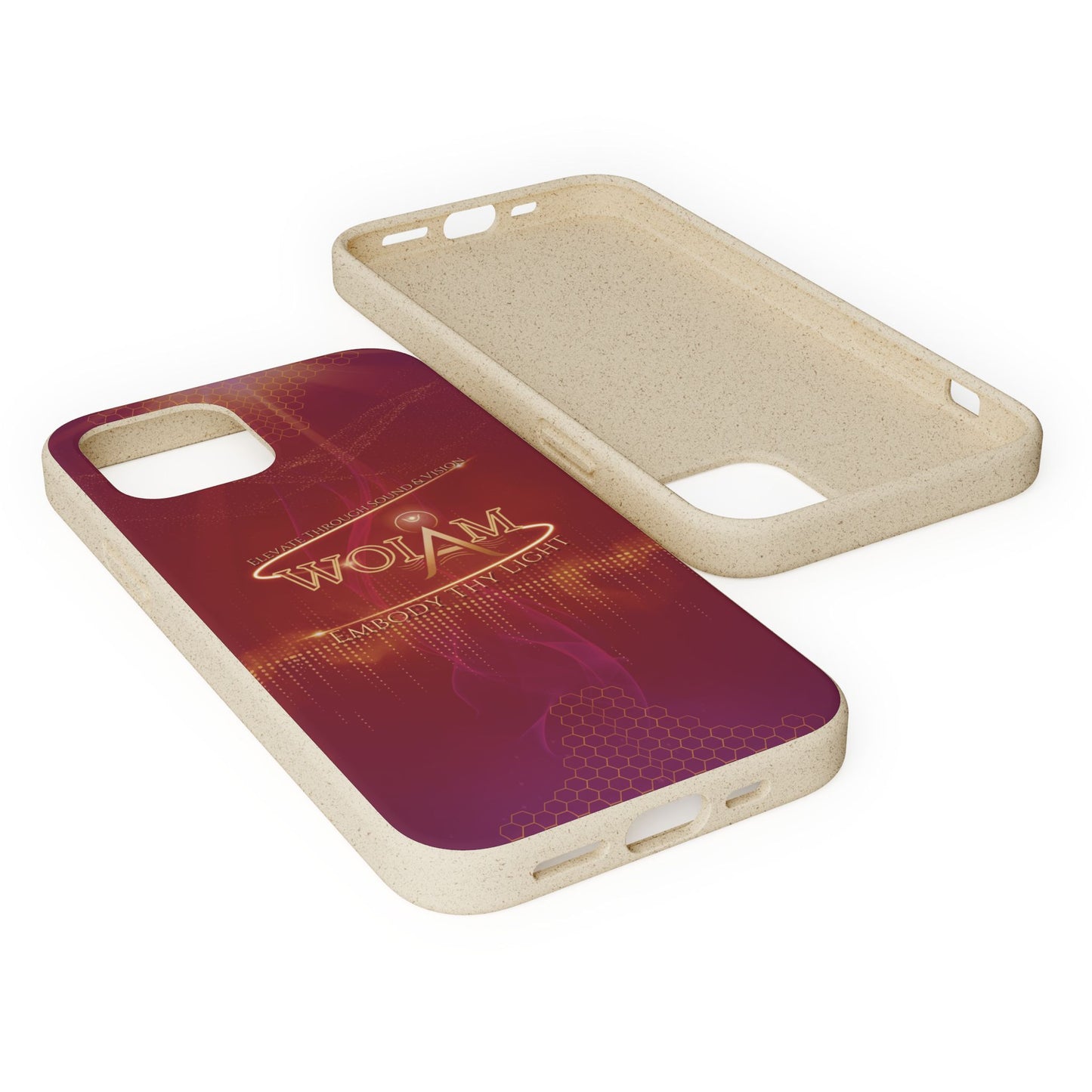 Phone Case - Eco-Friendly Biodegradable 'Embody Thy Light' Design