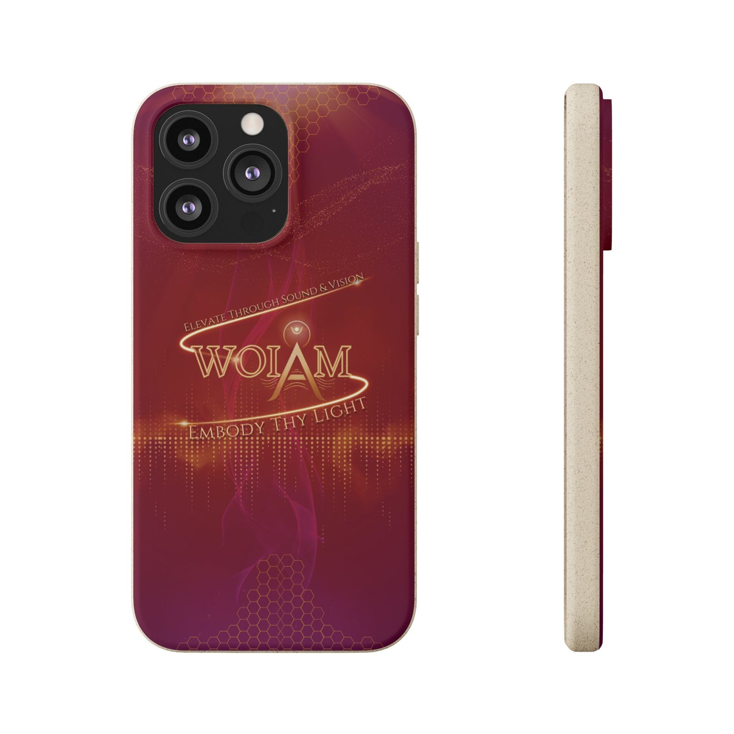 Phone Case - Eco-Friendly Biodegradable 'Embody Thy Light' Design