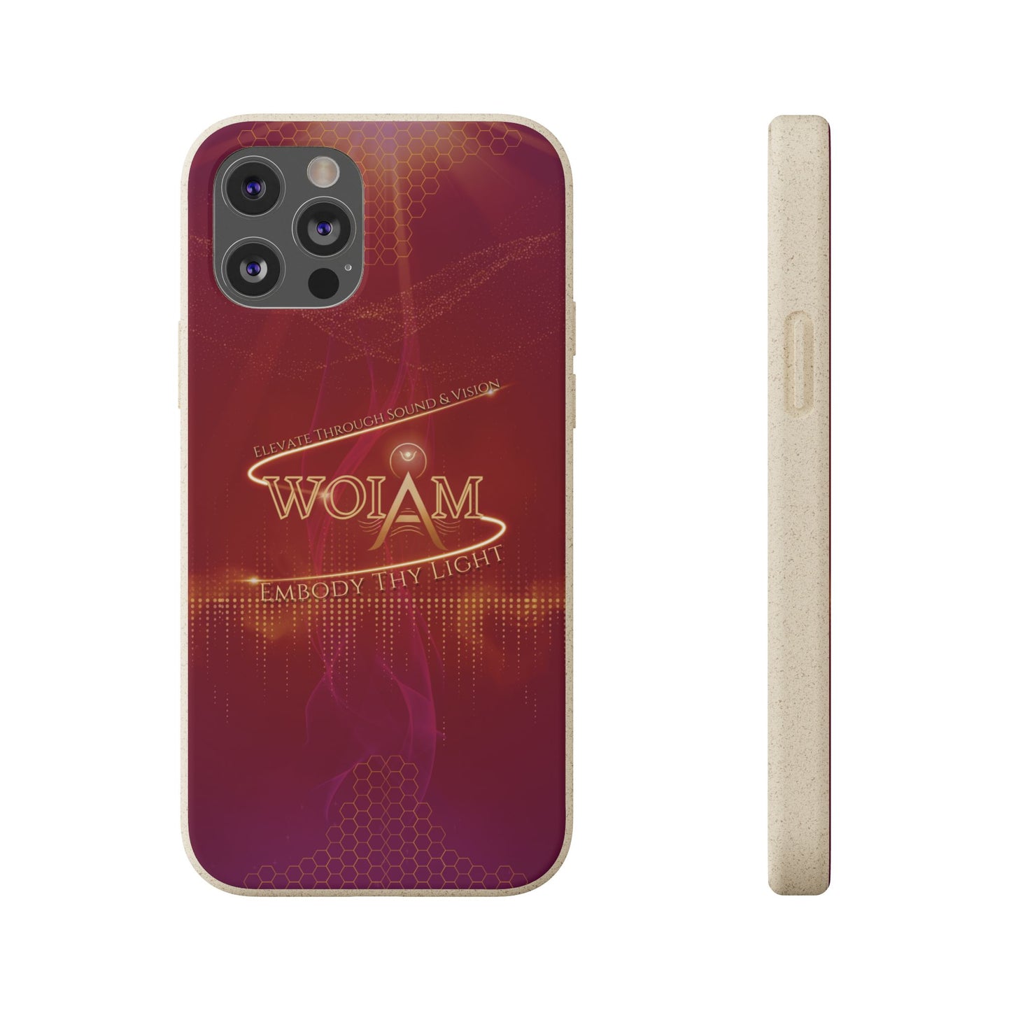 Phone Case - Eco-Friendly Biodegradable 'Embody Thy Light' Design