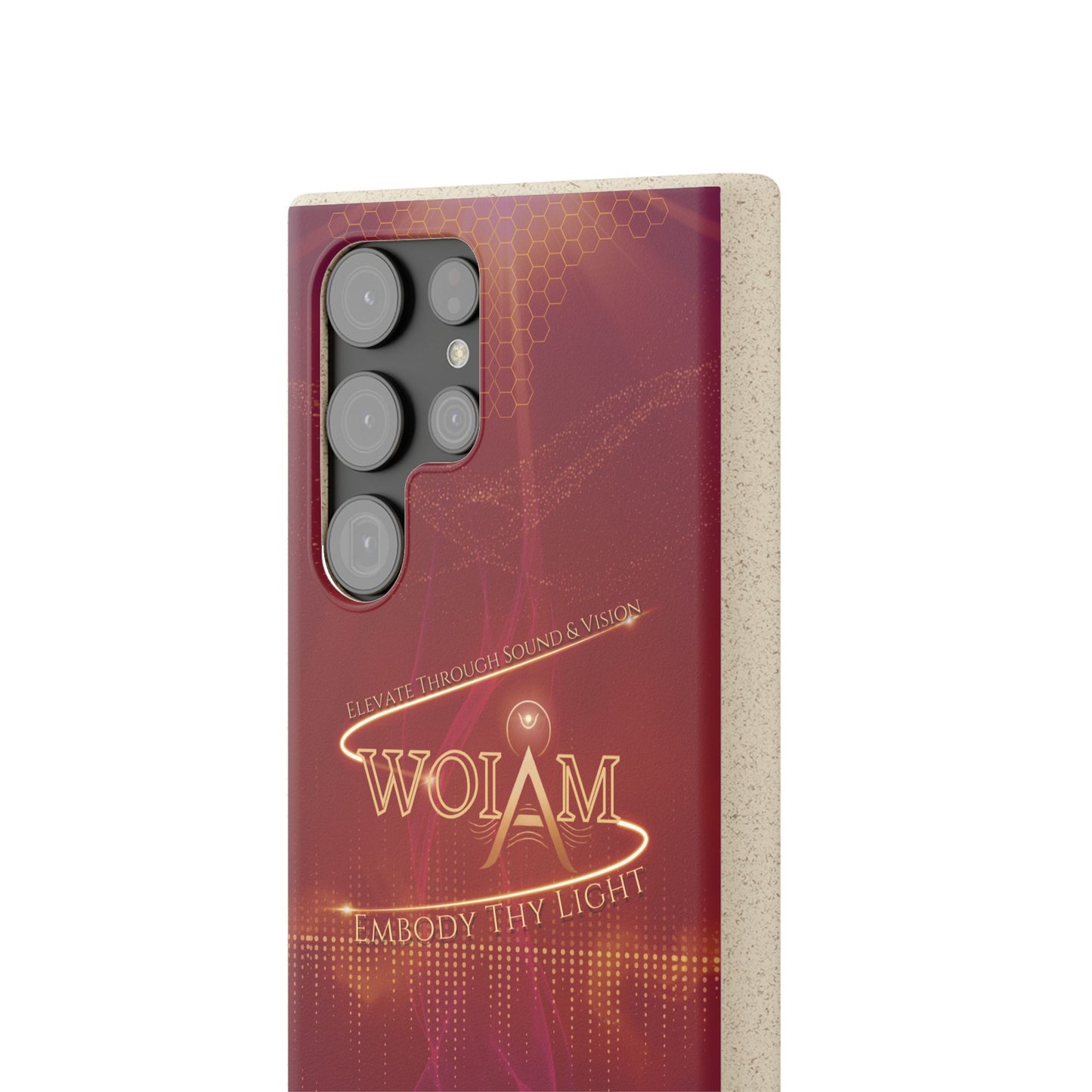Phone Case - Eco-Friendly Biodegradable 'Embody Thy Light' Design